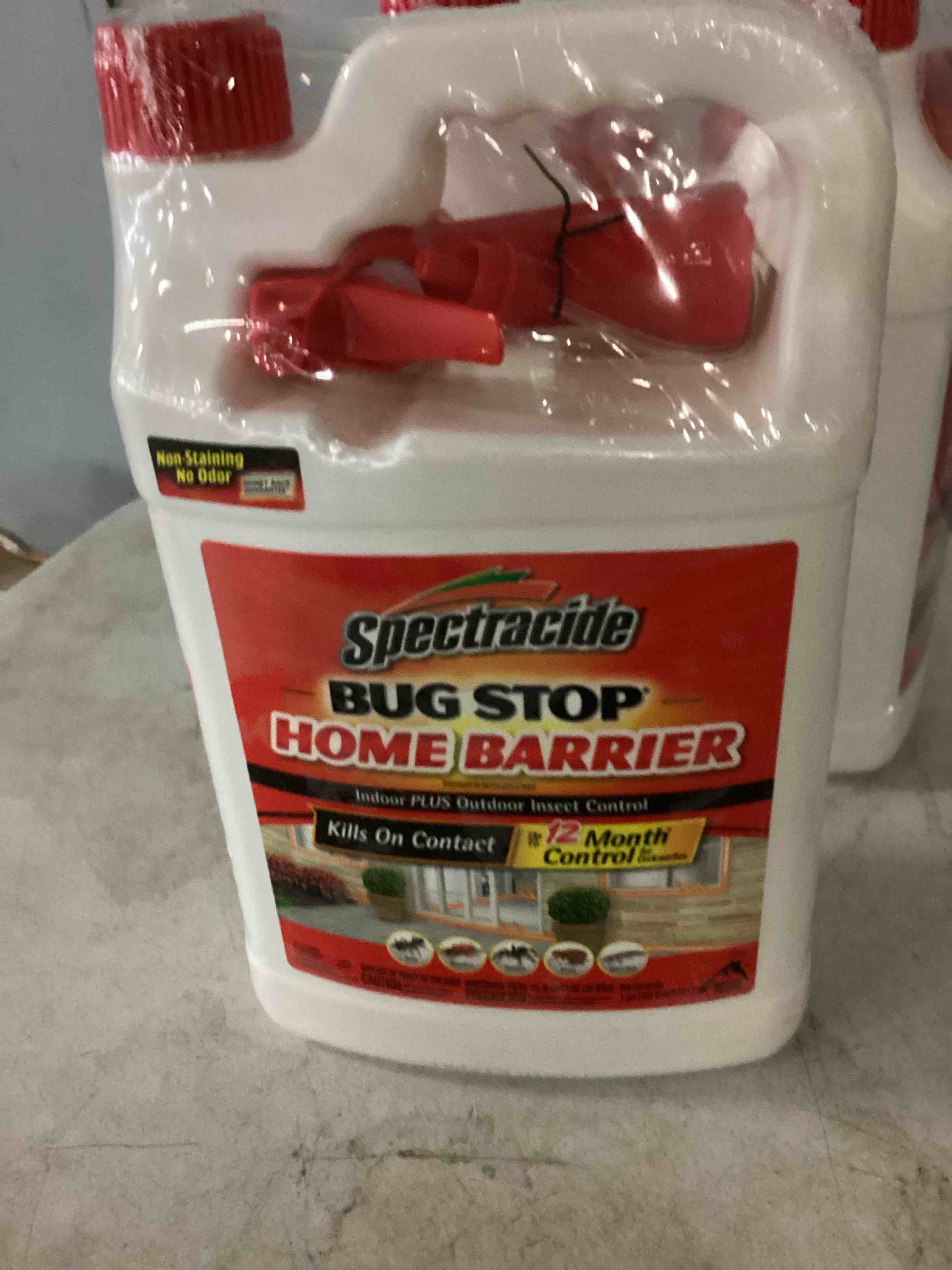Condition photo showing New/Like New for spectracide bug stop home barrier, ready-to-use, 1-gallon