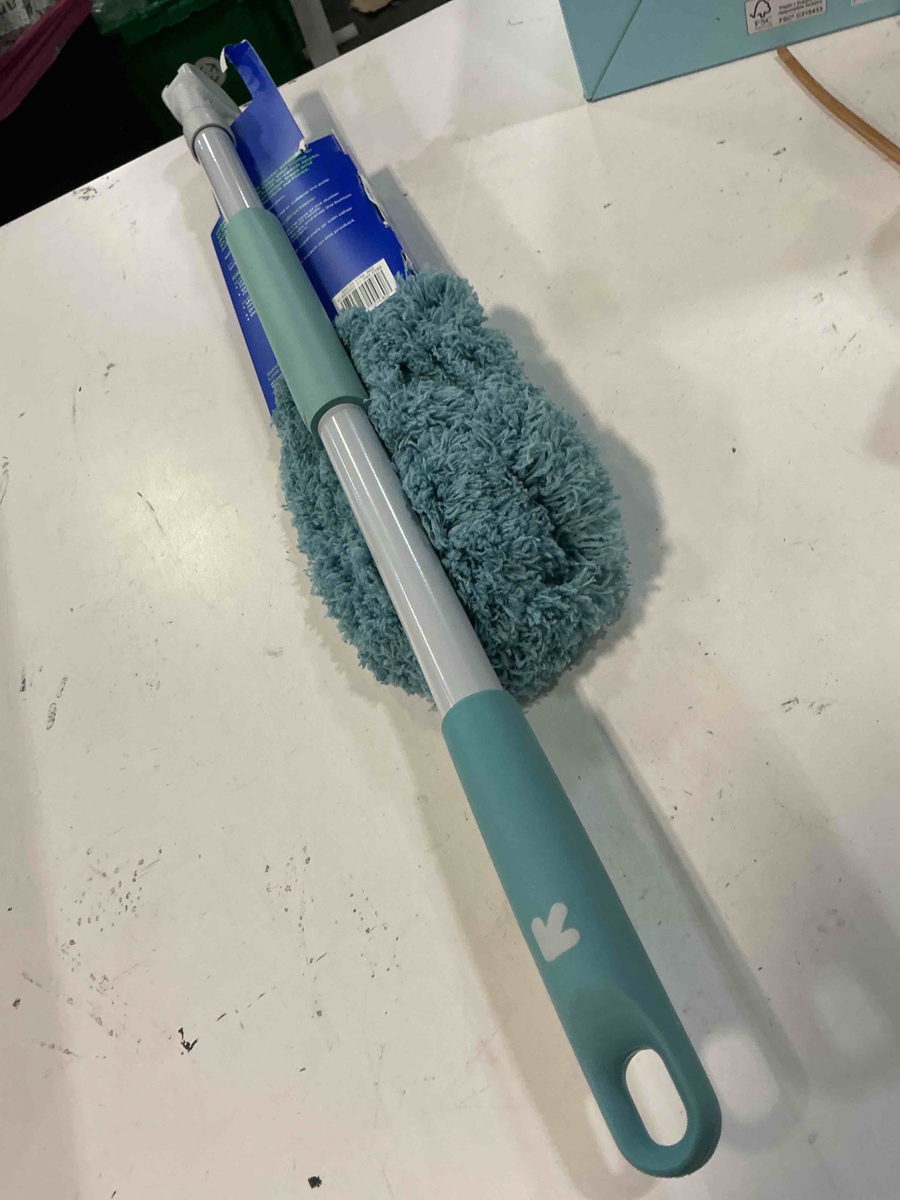 Condition photo showing Good Condition for extendable dust wand - up&up™: steel & microfiber, reusable, soft grip, extendable handle