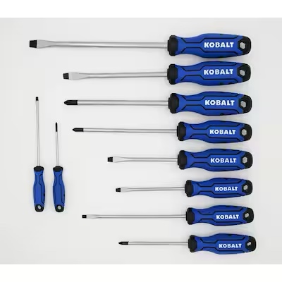 Kobalt 10 -Piece 6-in Magnetic Screwdriver Set