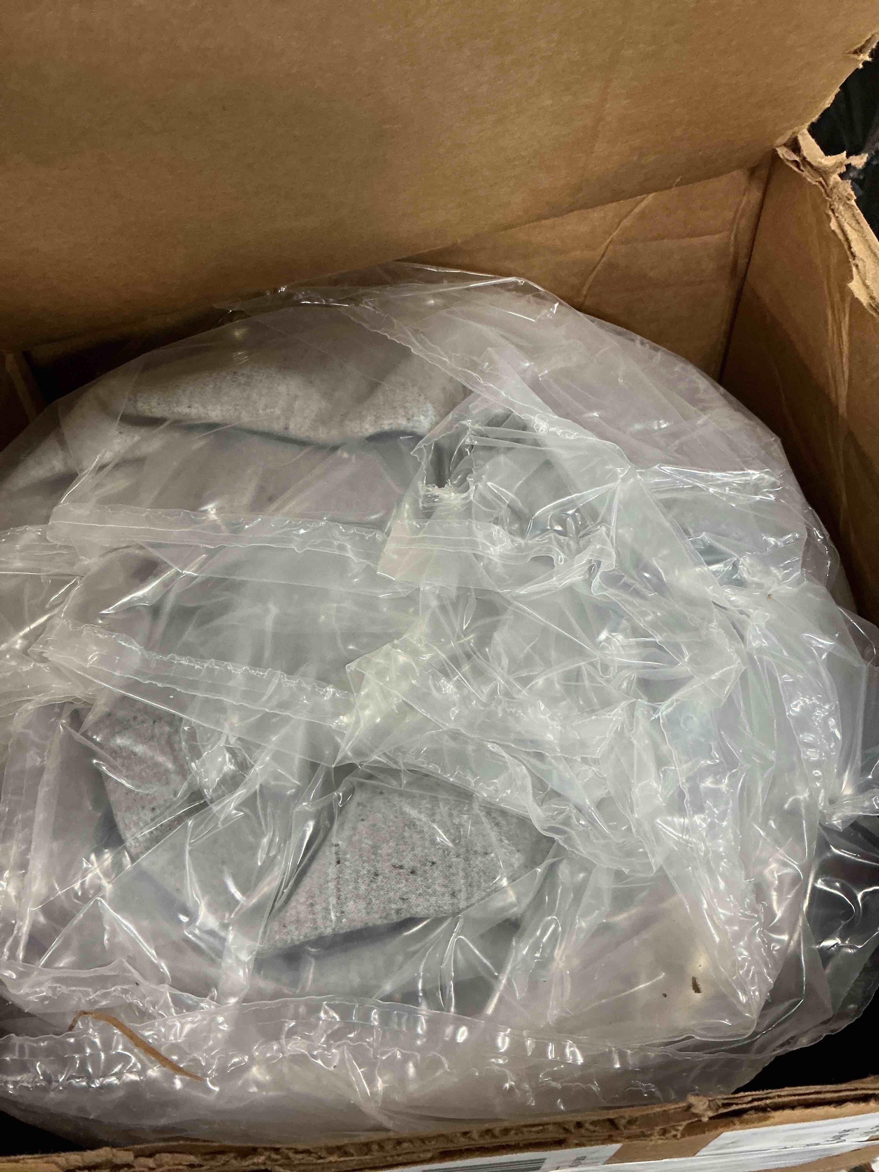 Condition photo showing New/Like New for signature design by ashley full size cool max 12 inch medium plush cooling gel infused memory foam mattress for pressure relief, fiberglass free, mattress in a box