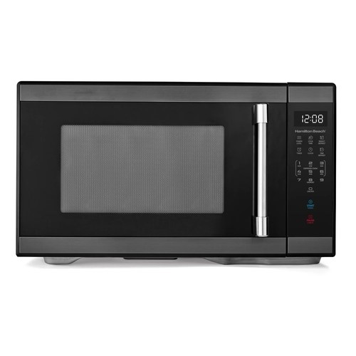 hamilton beach hb8436193153-09 1.1 cu ft countertop microwave oven in stainless