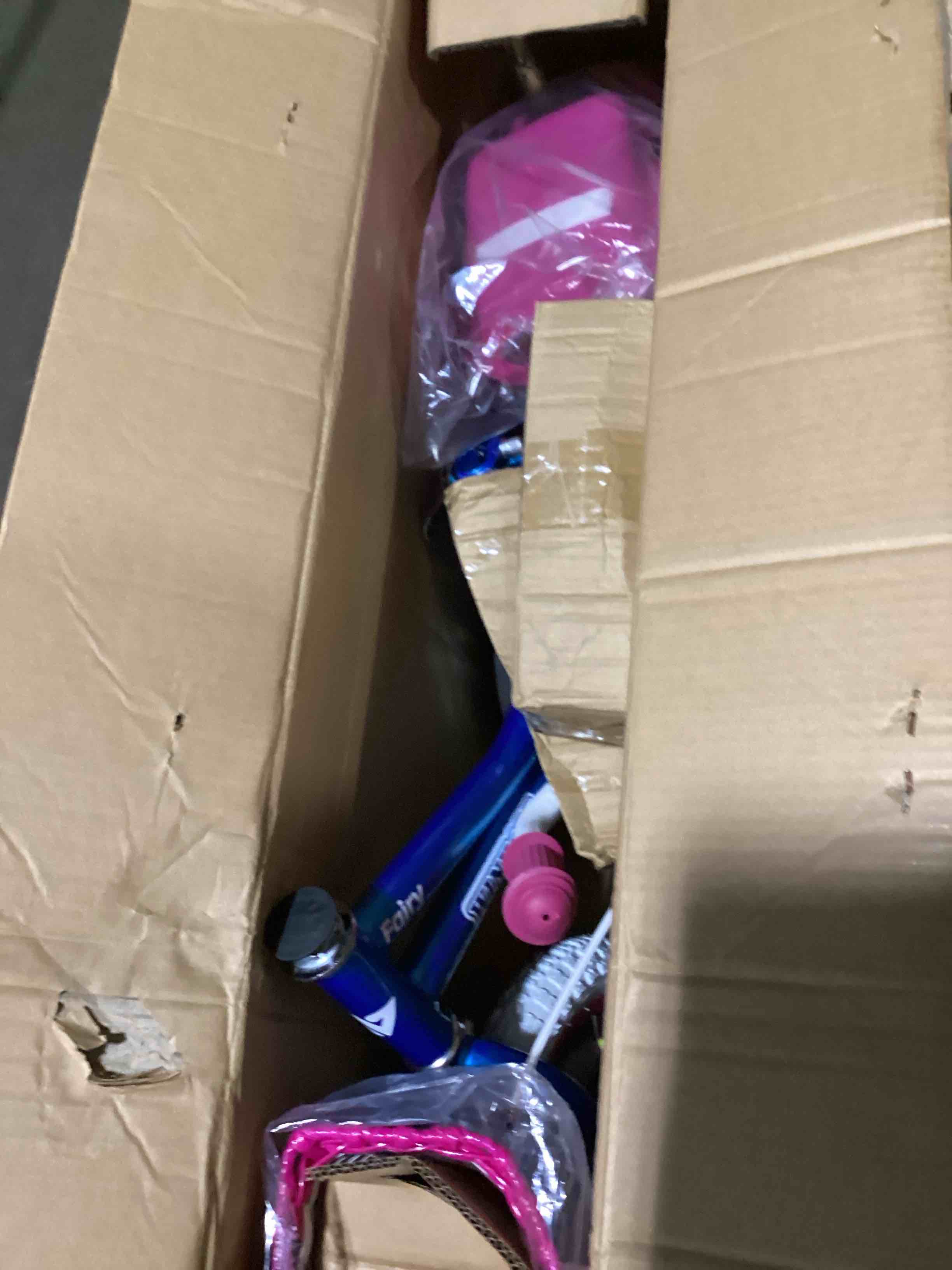 Condition photo showing Good Condition for (pink &purple) joystar pluto 12 14 16 18 20 inch kids bike with light up training wheels, kids' bicycle for boys girls age 3-12 years, children bikes, multiple colors blue 18 inch with flash training wheels & kickstand