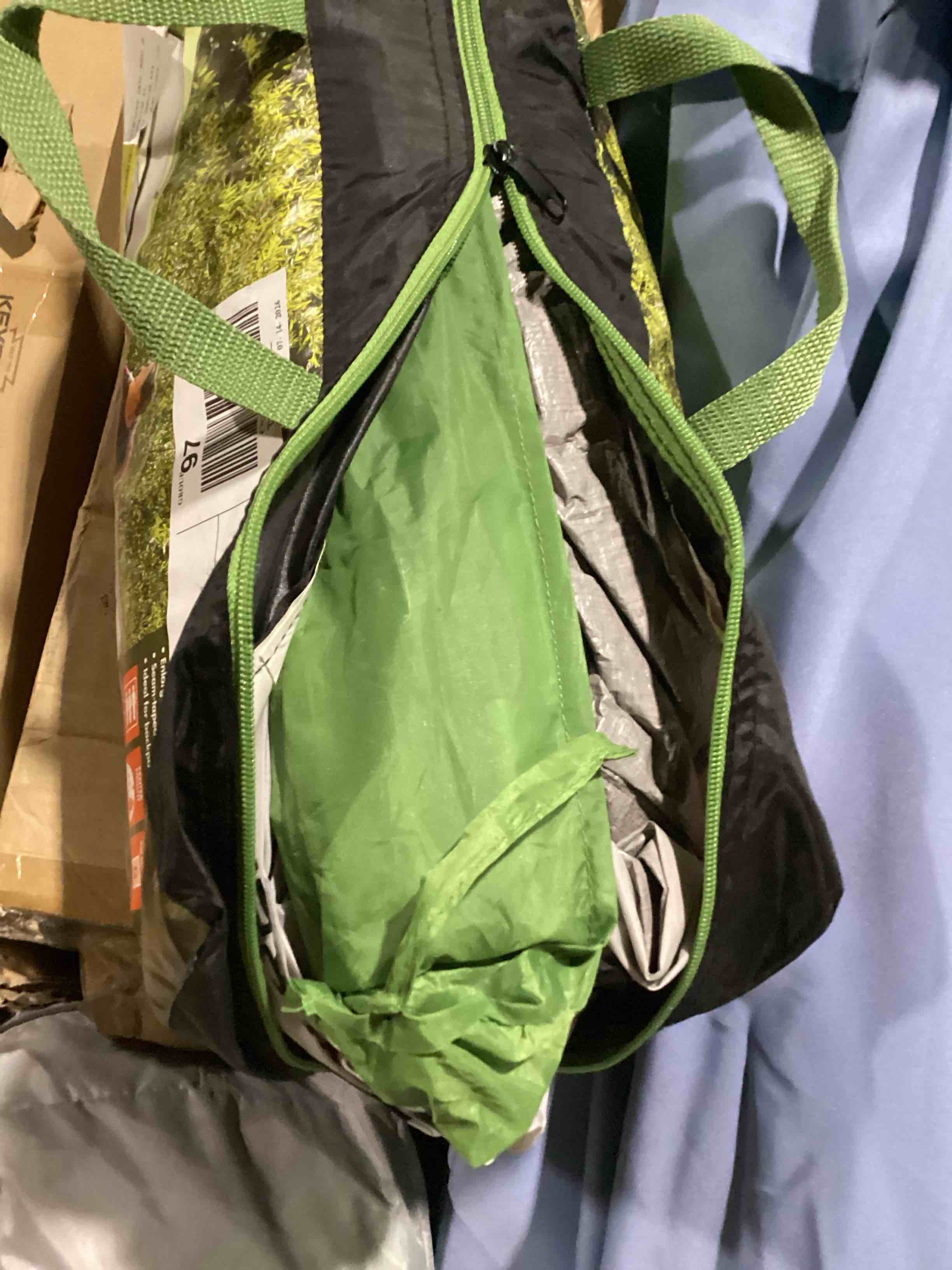 Condition photo showing As Is for ot 3p dome tent