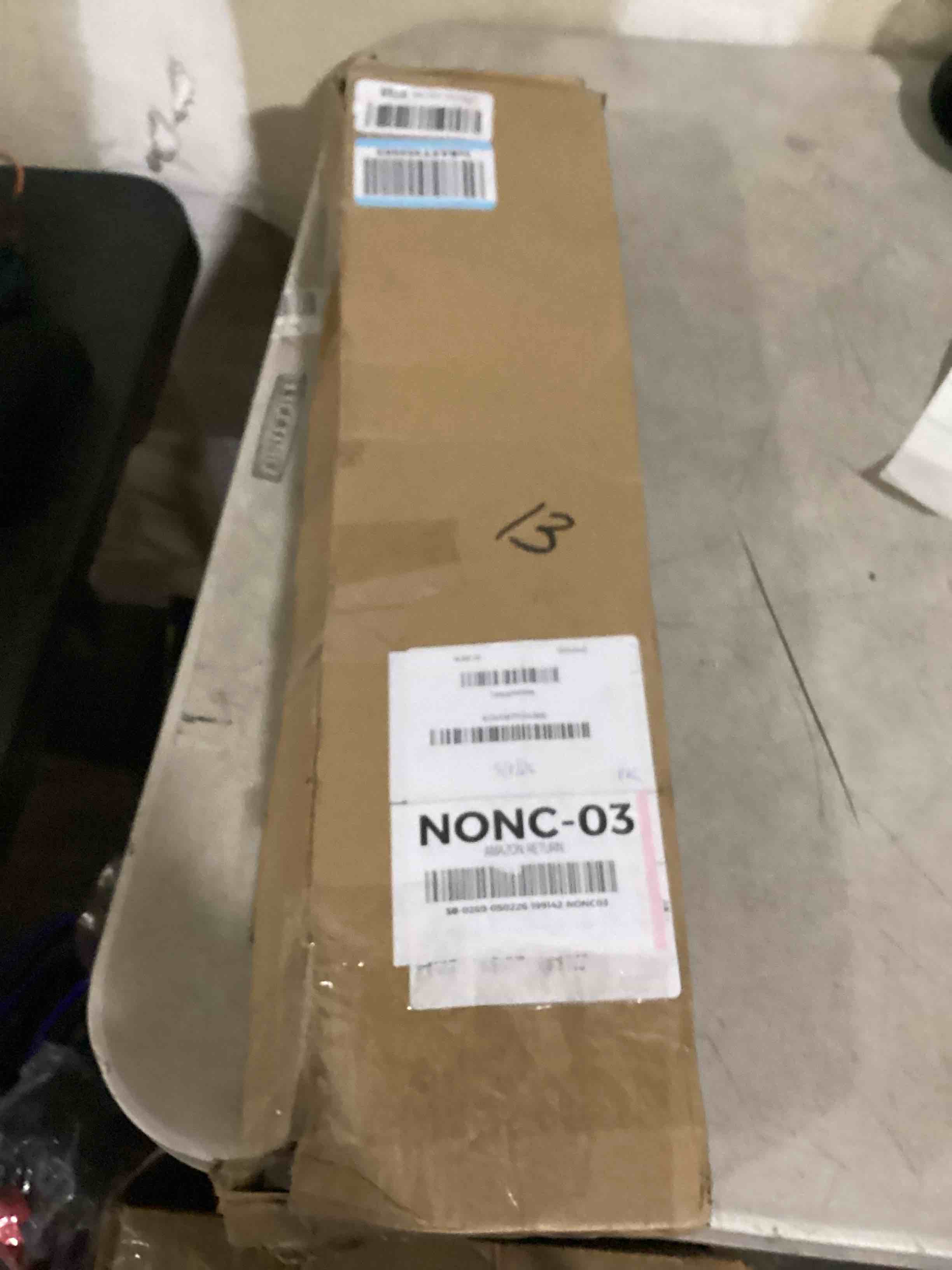 Condition photo showing As Is for pinkomoto front molding trim bumper chrome driver side compatible with mercedes benz c300 2015 2016