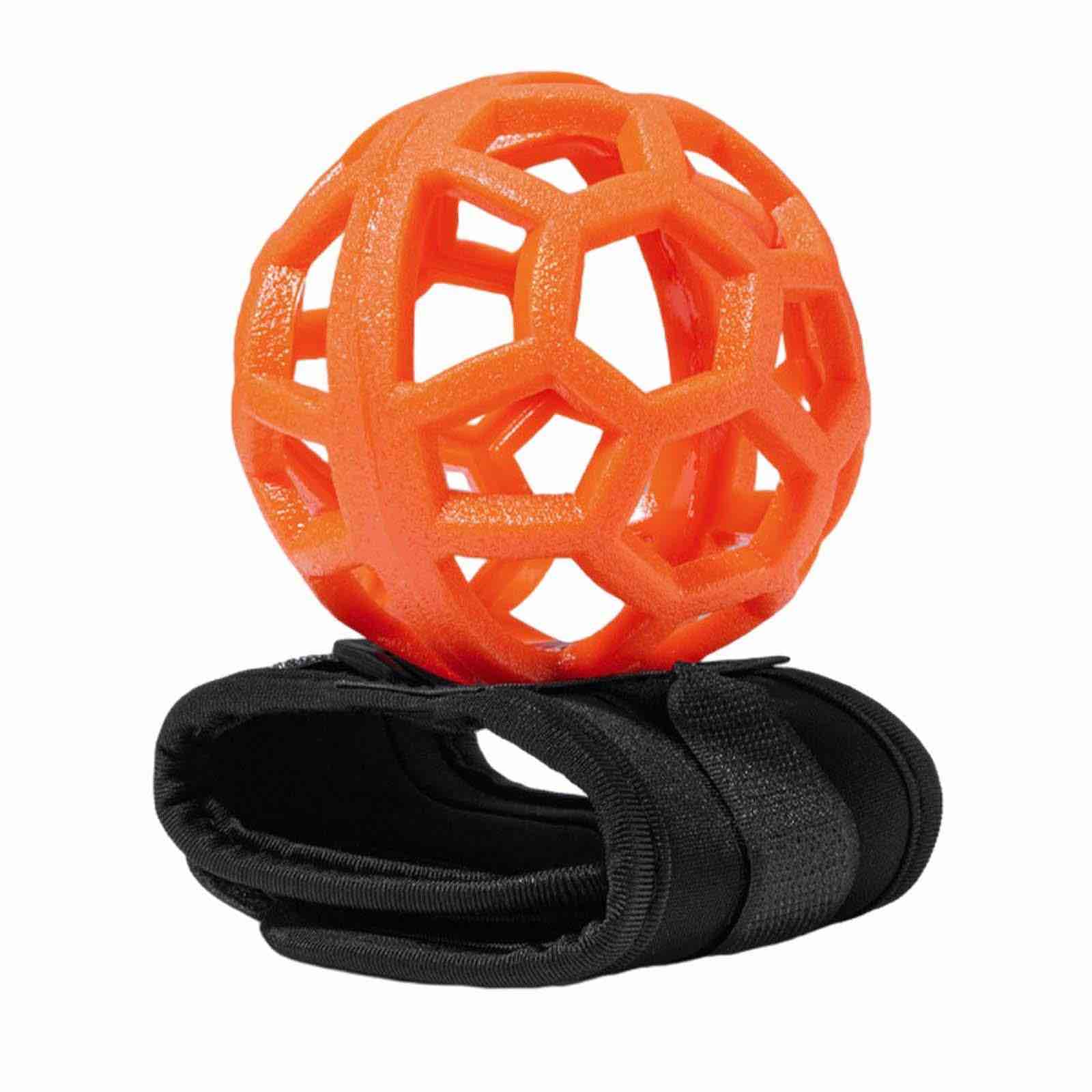 calandis™ golf swing trainer wrist band golf trainer ball for golfers adults beginners orange | swing trainers | golf training aids | golf
