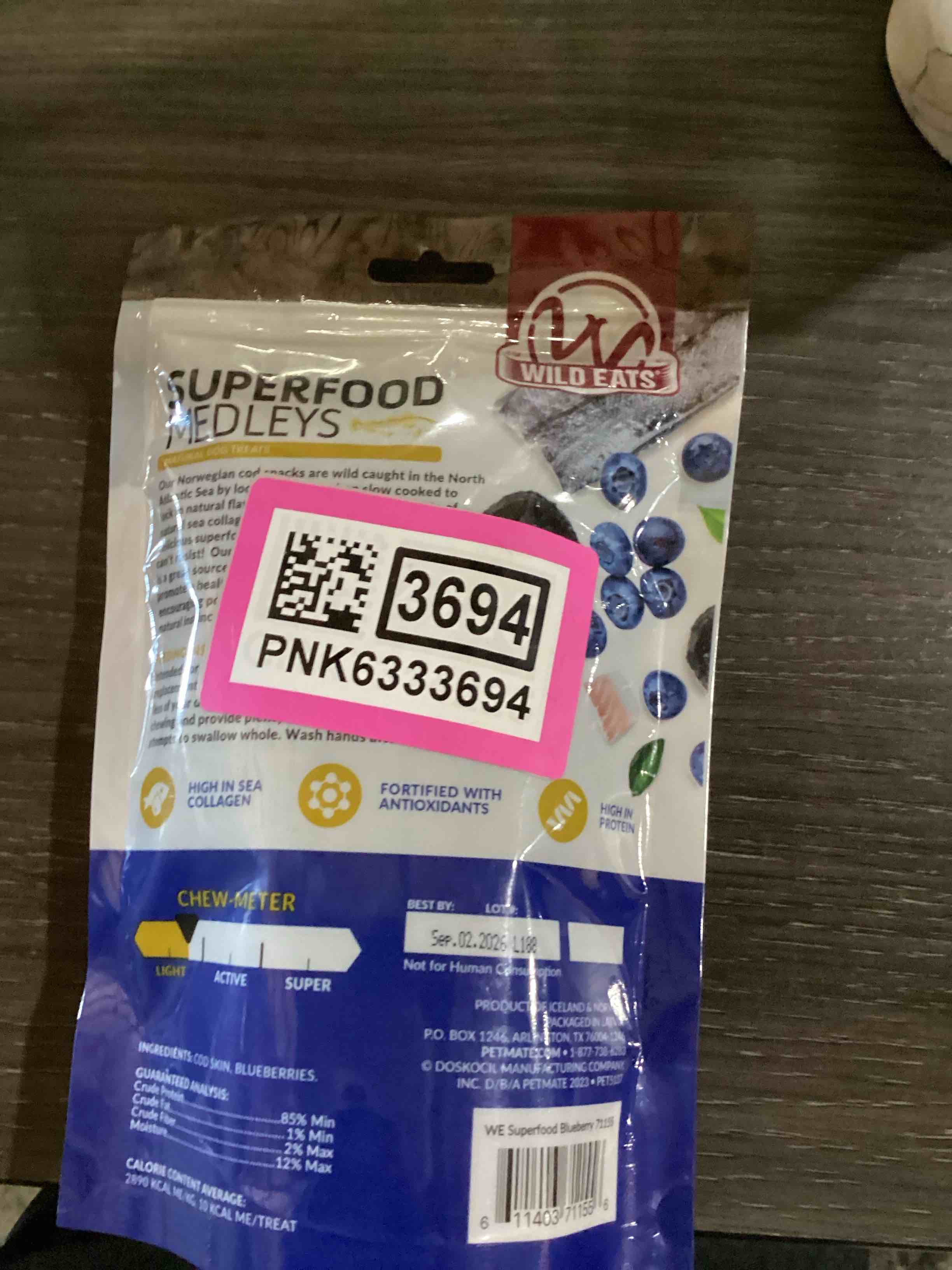 Condition photo showing Brand New for superfood medleys – dogtreats