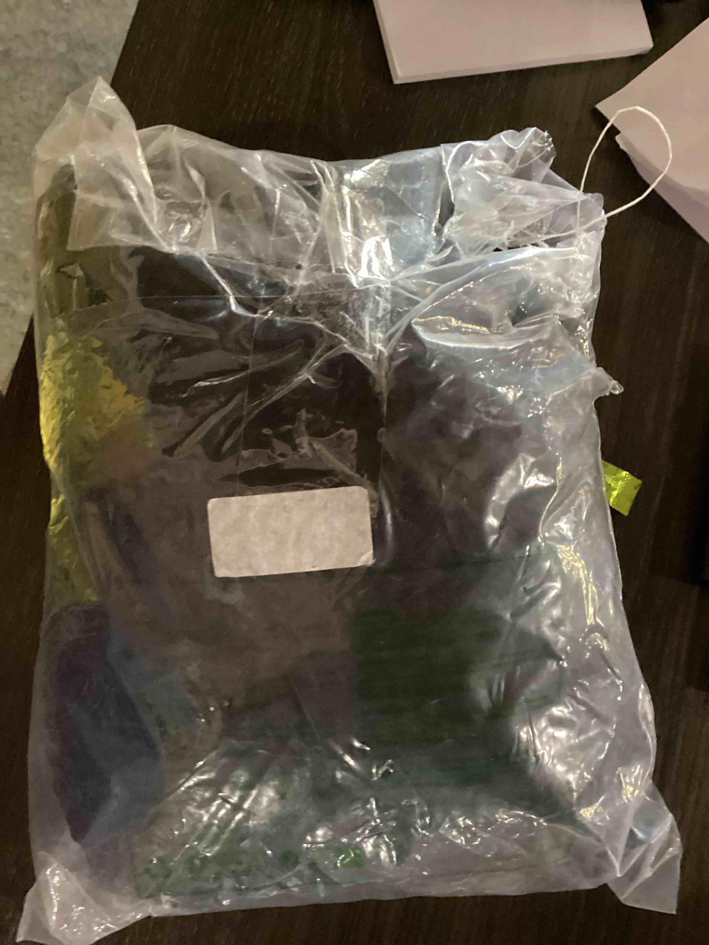 Condition photo showing As Is for black drop