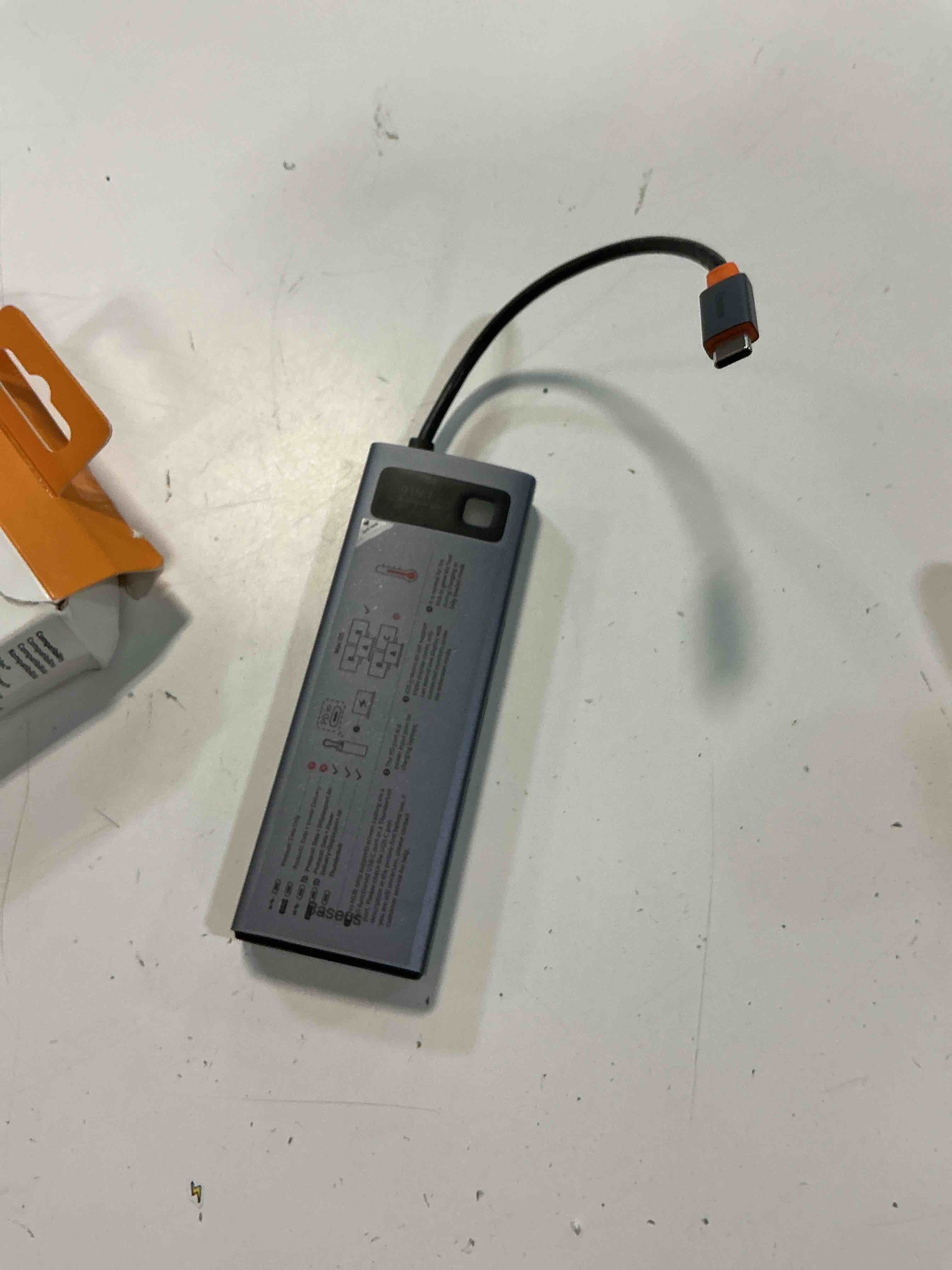 Condition photo showing Good Condition for baseus laptop docking station dual monitor 9 in 1 usb c hub up to 4k@120hz | 2 hdmi, 1000mbps lan, max 85w pd, 3 usb, sd card reader, usb c dock compatible with iphone/mac/dell/hp/surface/steam deck