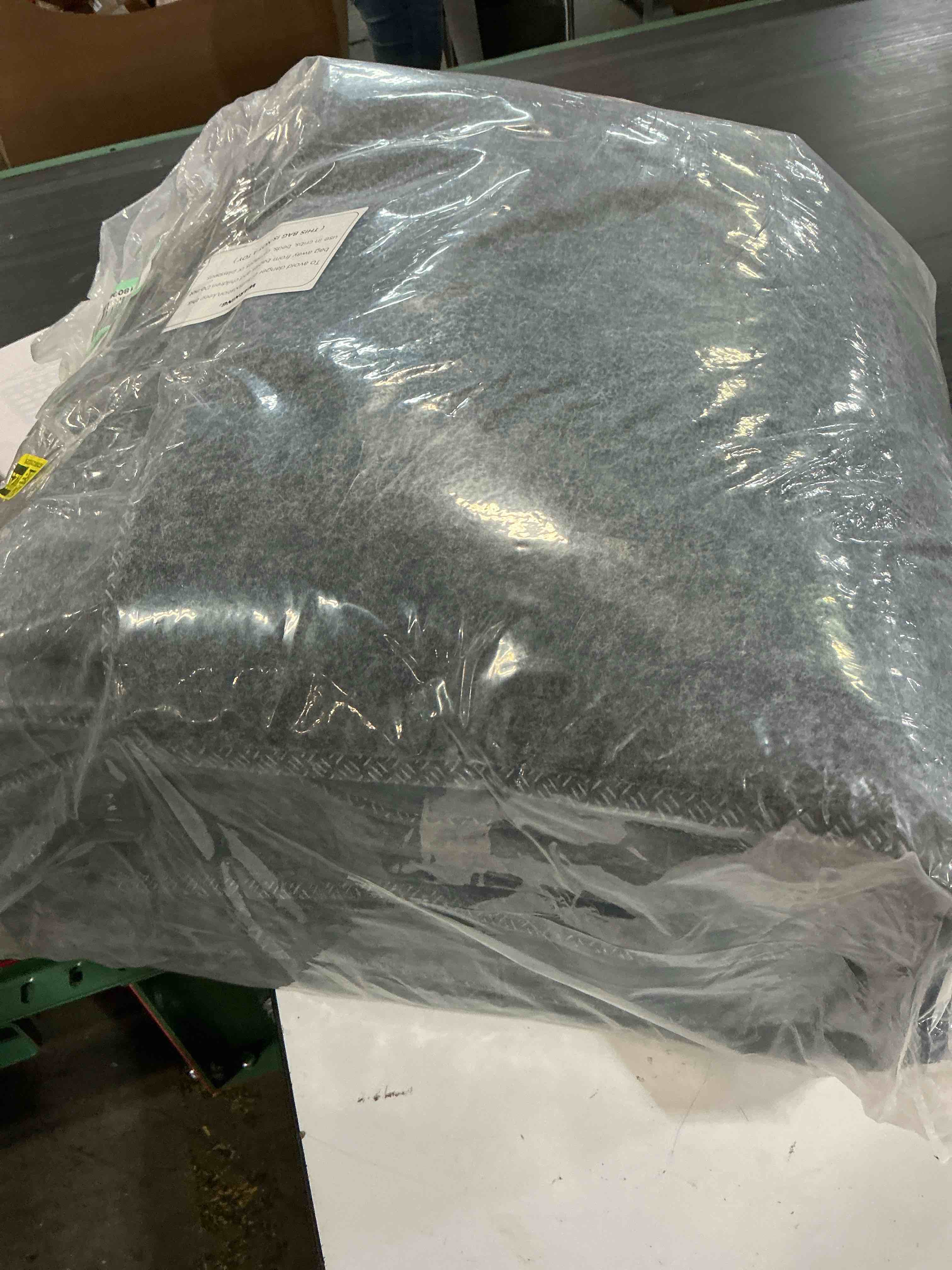 Condition photo showing Good Condition for waterproof rug pad 9x12 ft, under area carpet padding, non slip felt rug pads for hardwood floors, protective underlay keeps rugs in place without wrinkles