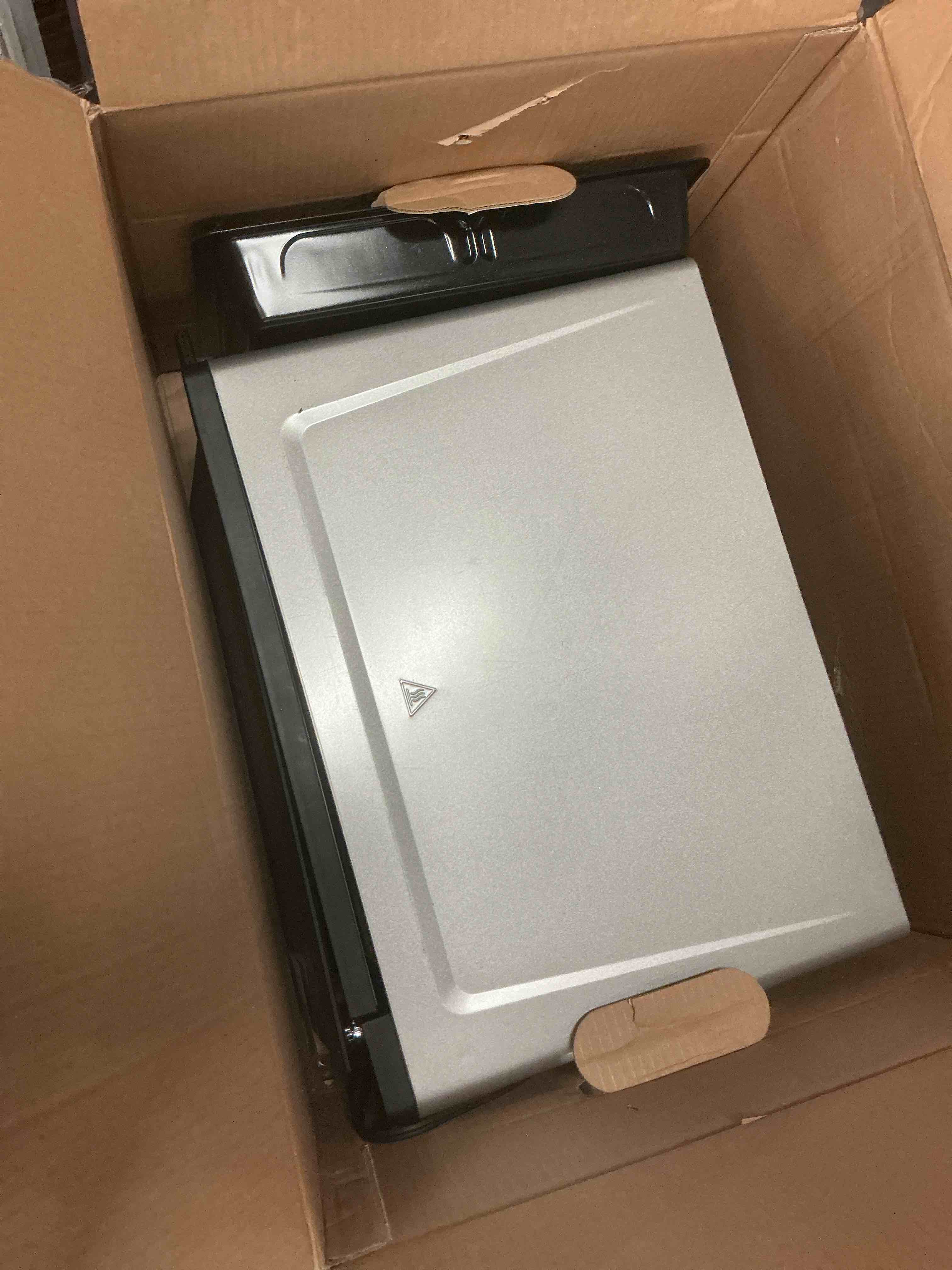 Condition photo showing As Is for cuisinart 14-in-1 space-saving air fryer toaster oven