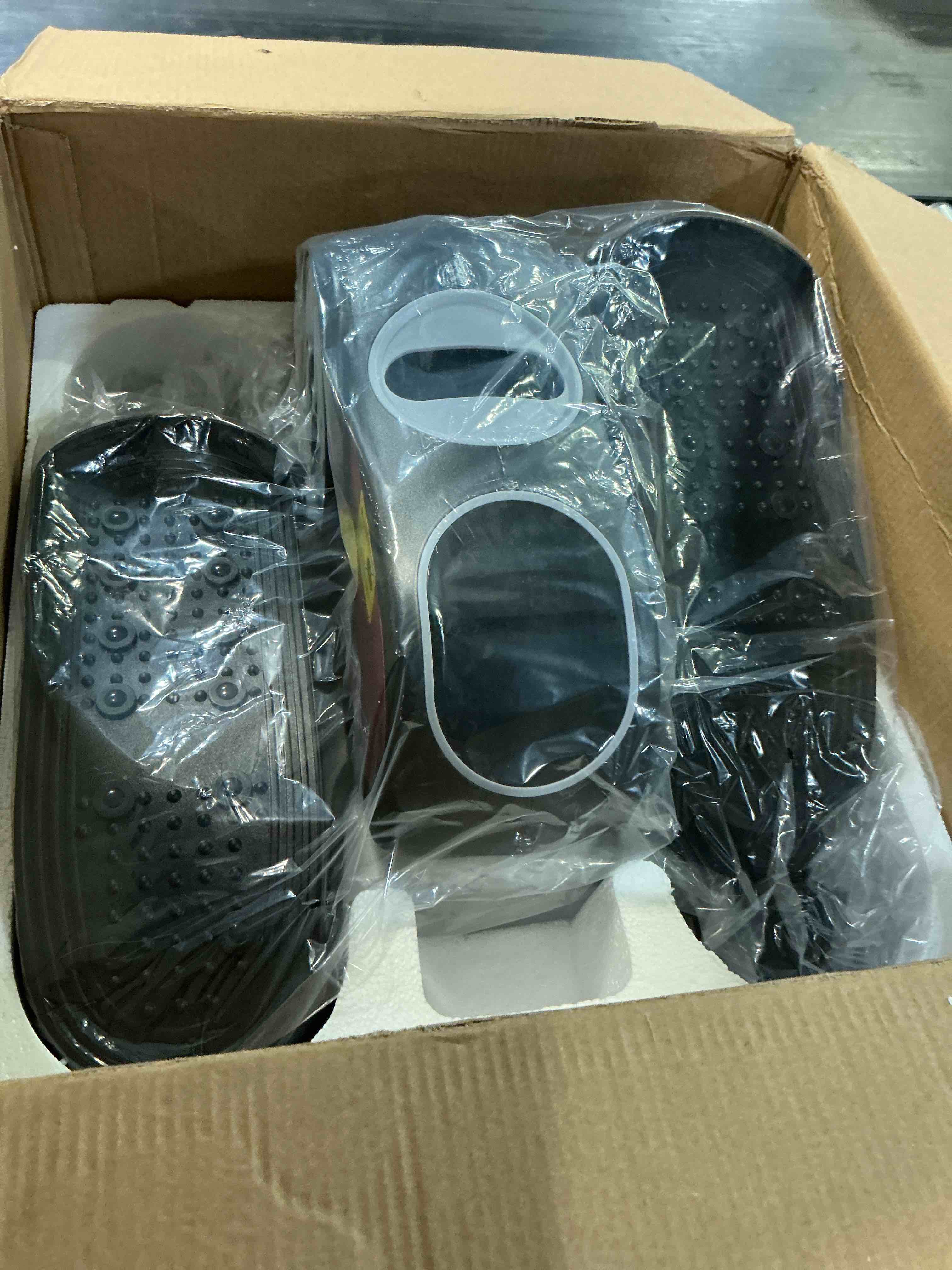 Condition photo showing Good Condition for merach under desk elliptical, leg exerciser while sitting for seniors | quiet portable electric seated pedal exerciser machine with remote control & 12-speeds for home office