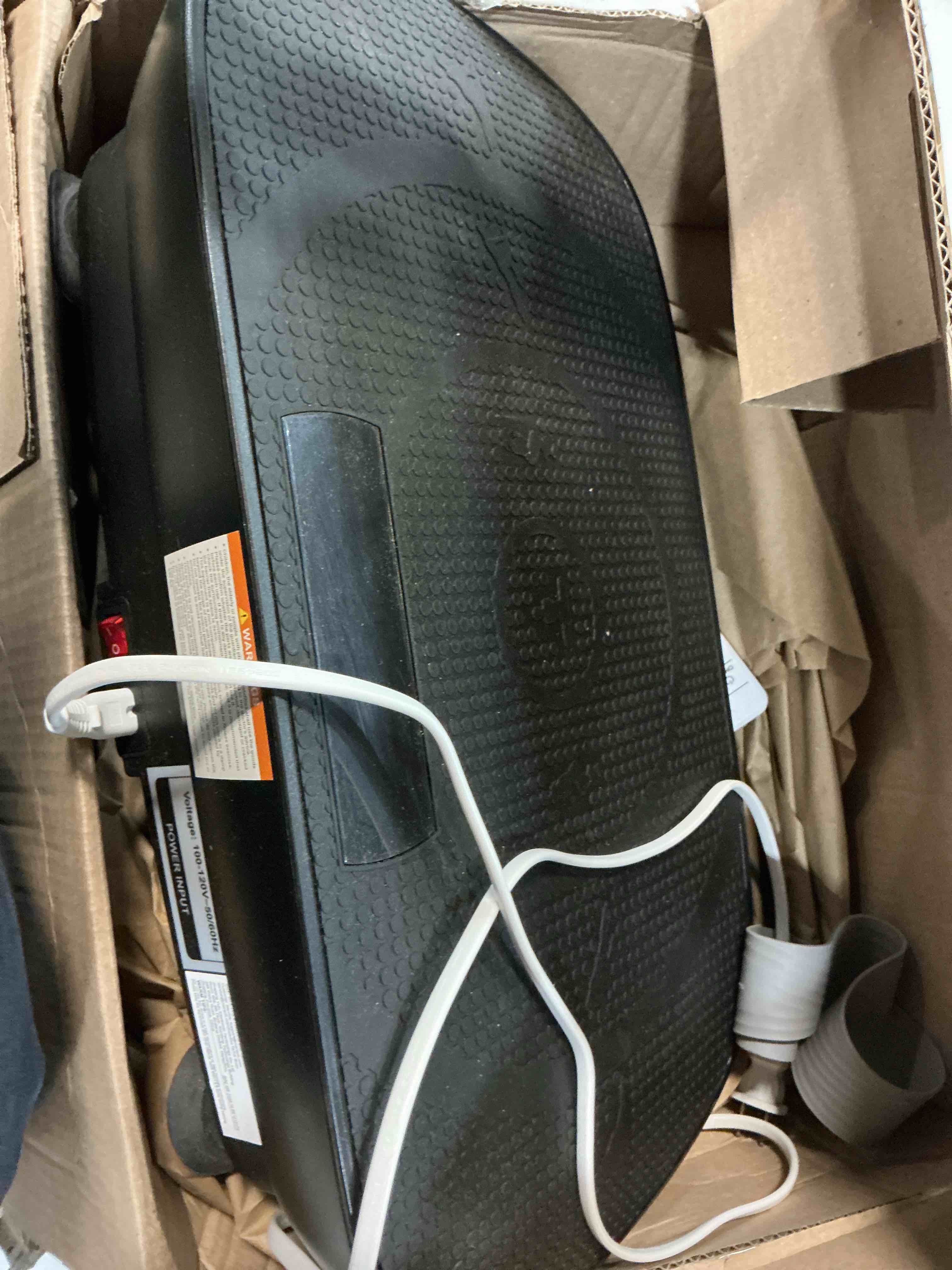 Condition photo showing As Is for merach 2398 vibration plate fitness exercise machine bluetooth & silicone pedal