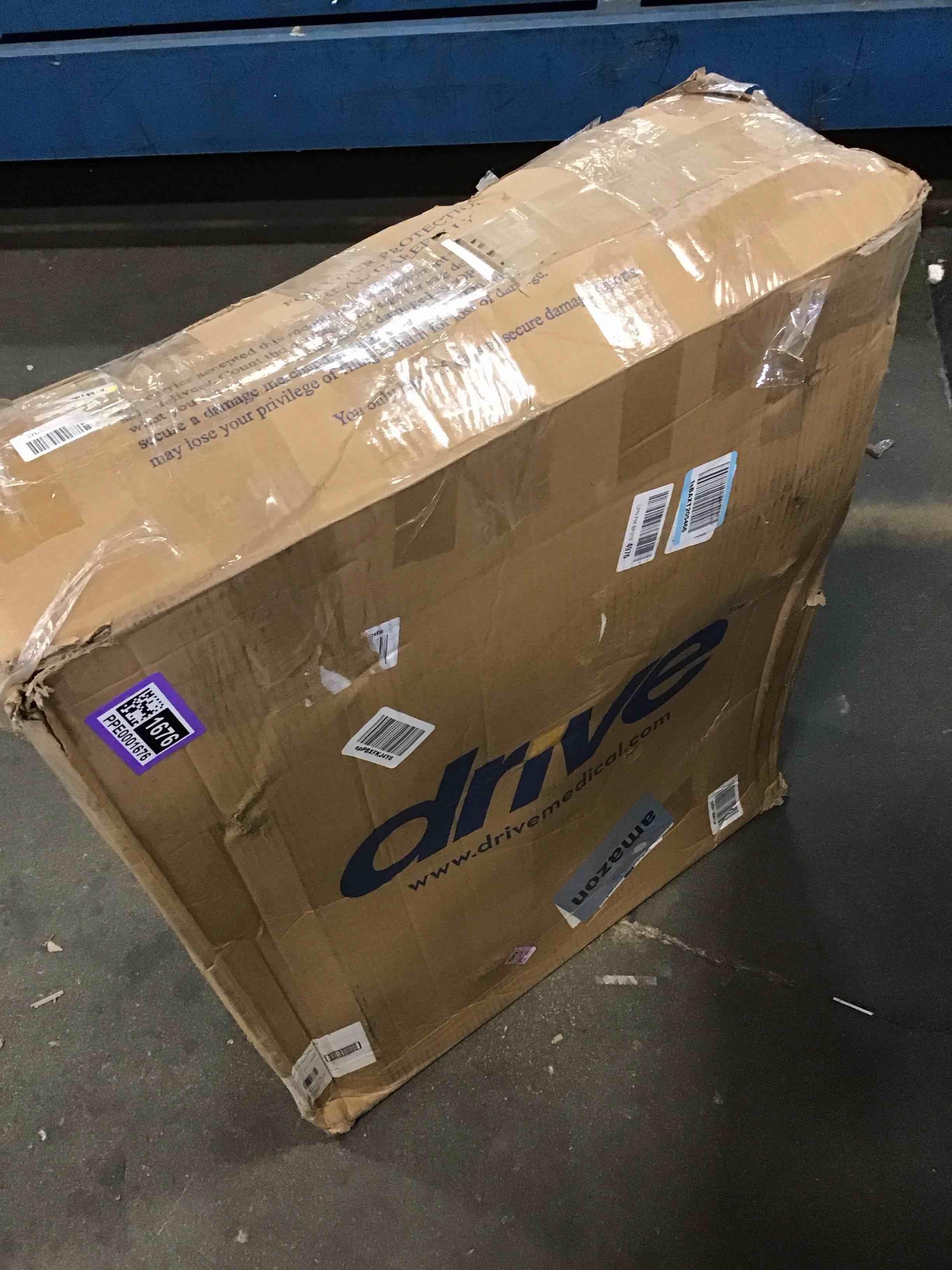 Drive Medical RTL10266 Nitro EuroStyle 4Wheel Rollator Walker With