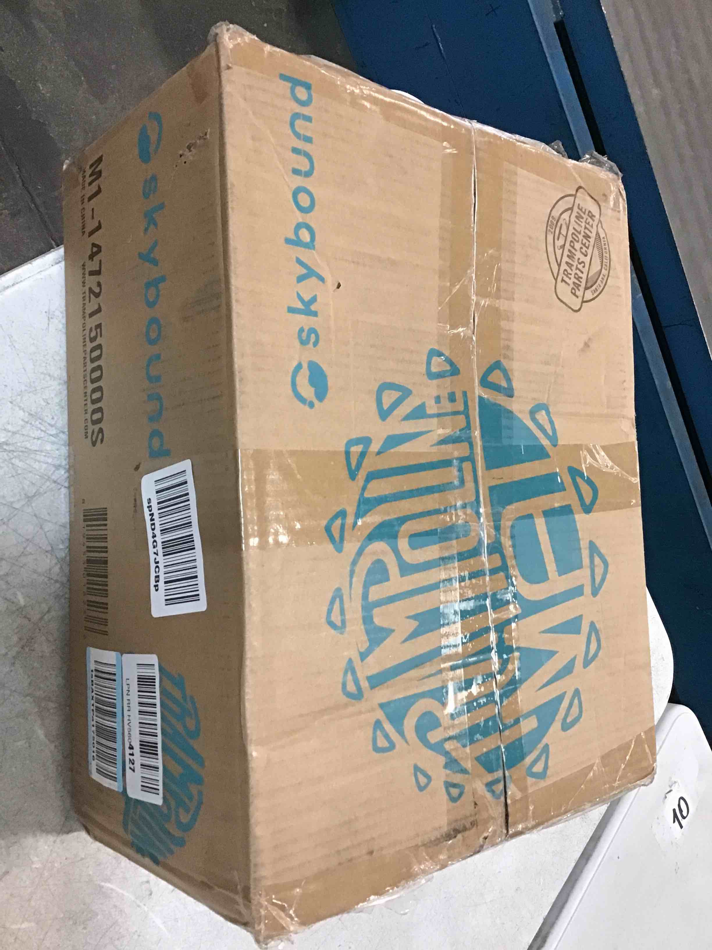 SkyBound Replacement Trampoline Mat, Fits 14ft Frames w/Spring Tool and