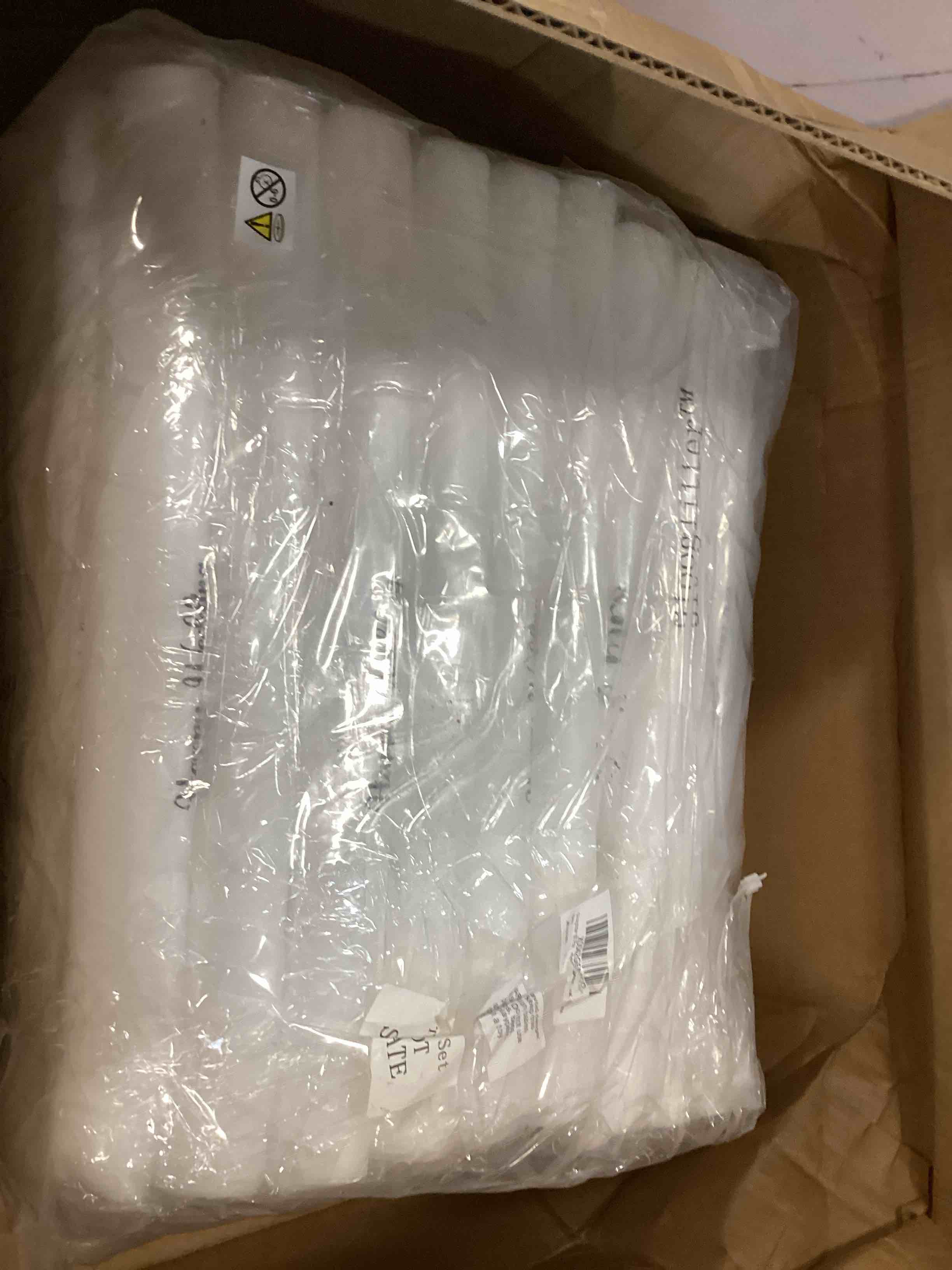 Glooglitter 60 Pcs Wedding Glow Sticks LED Foam Sticks Bulk Light up