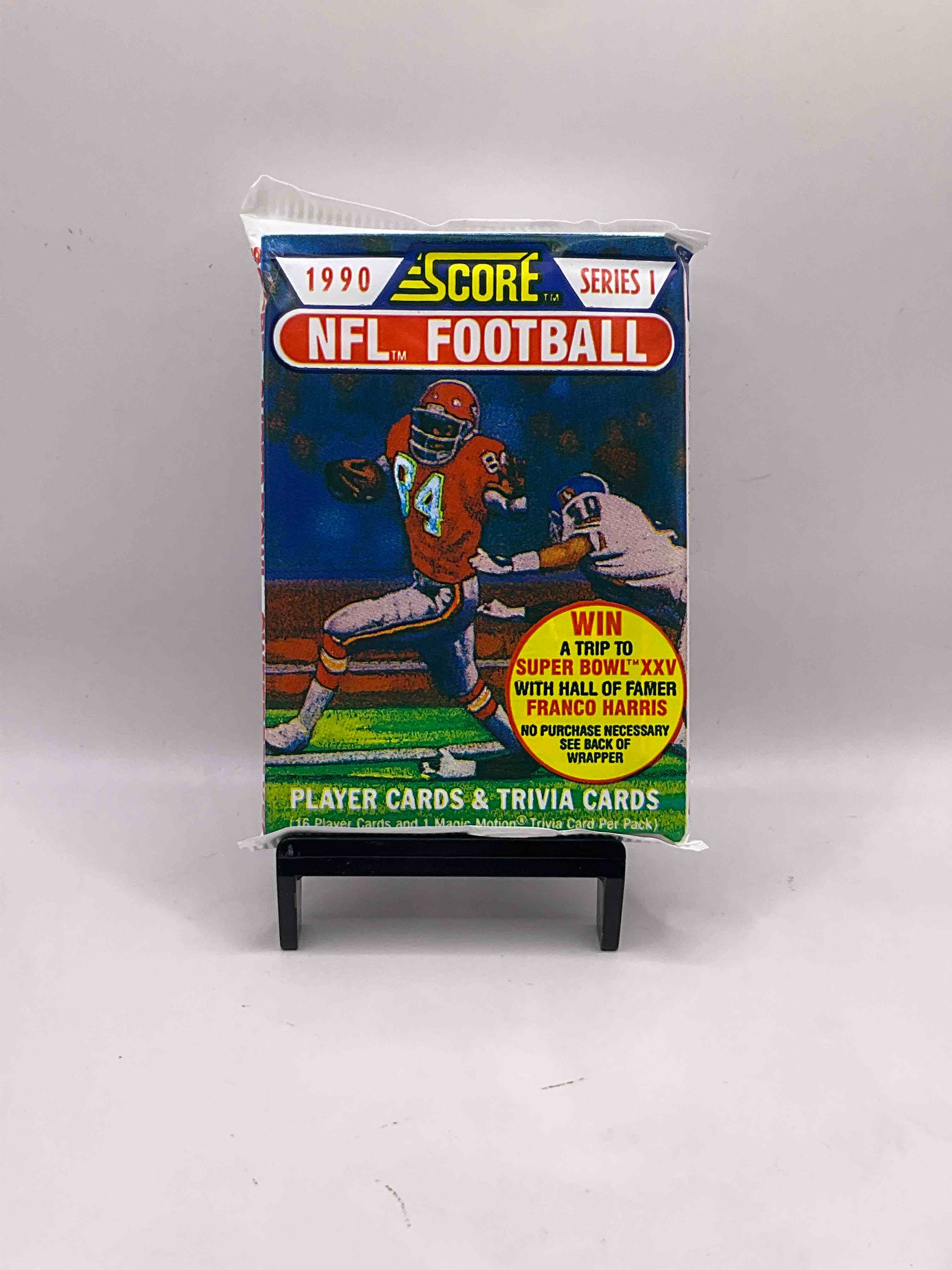 Emmitt Smith Rookie Year! 1990 Score Football Unopened Collectible Sports Card Packs! Direct From Original Box! Look For Valuable Emmitt Smith Rookie Cards!