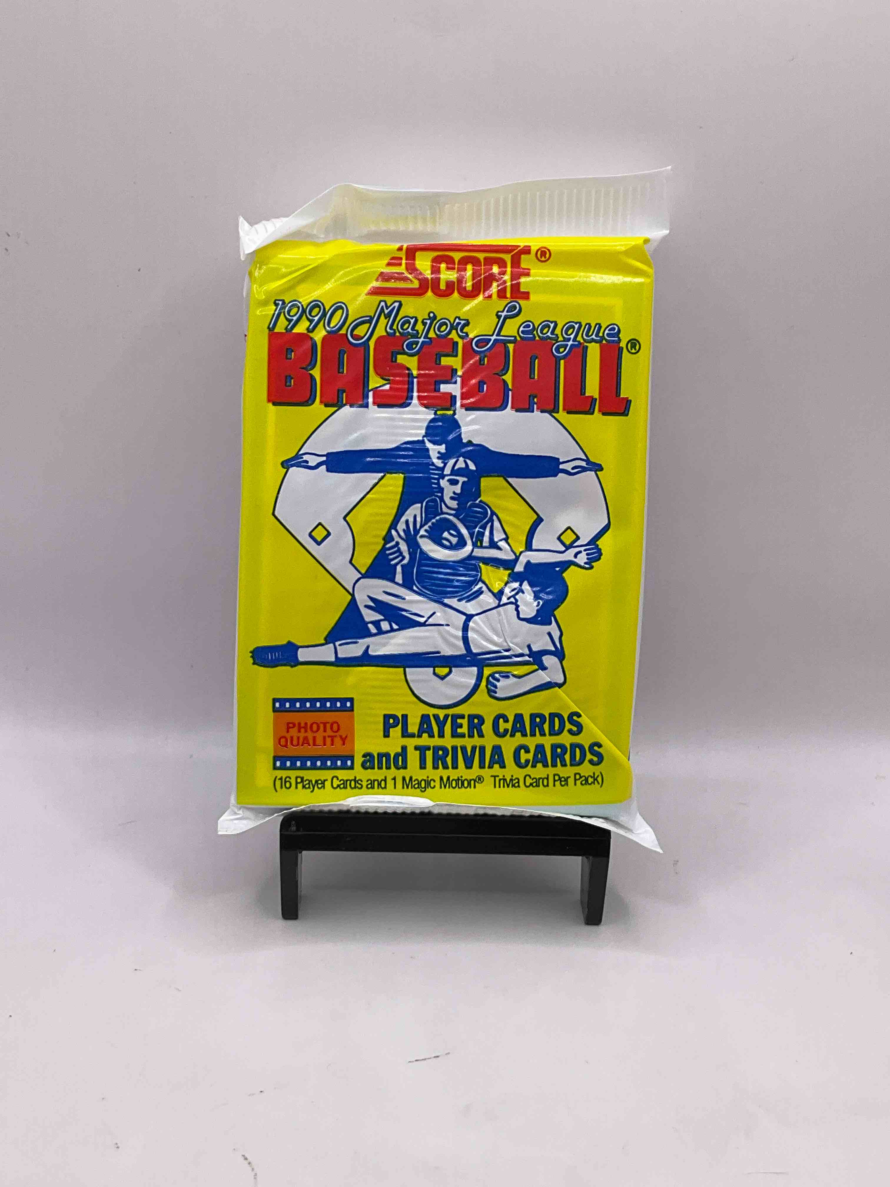 Deion Sanders Rookie!? 1990 Score Baseball Packs! Unopened Straight From Box! These Packs Are Loaded With Awesome Cards! Some Cards To Search For Are Bo Jackson, Nolan Ryan, Frank Thomas Rookie & Deion Sanders Rookie! Wow!