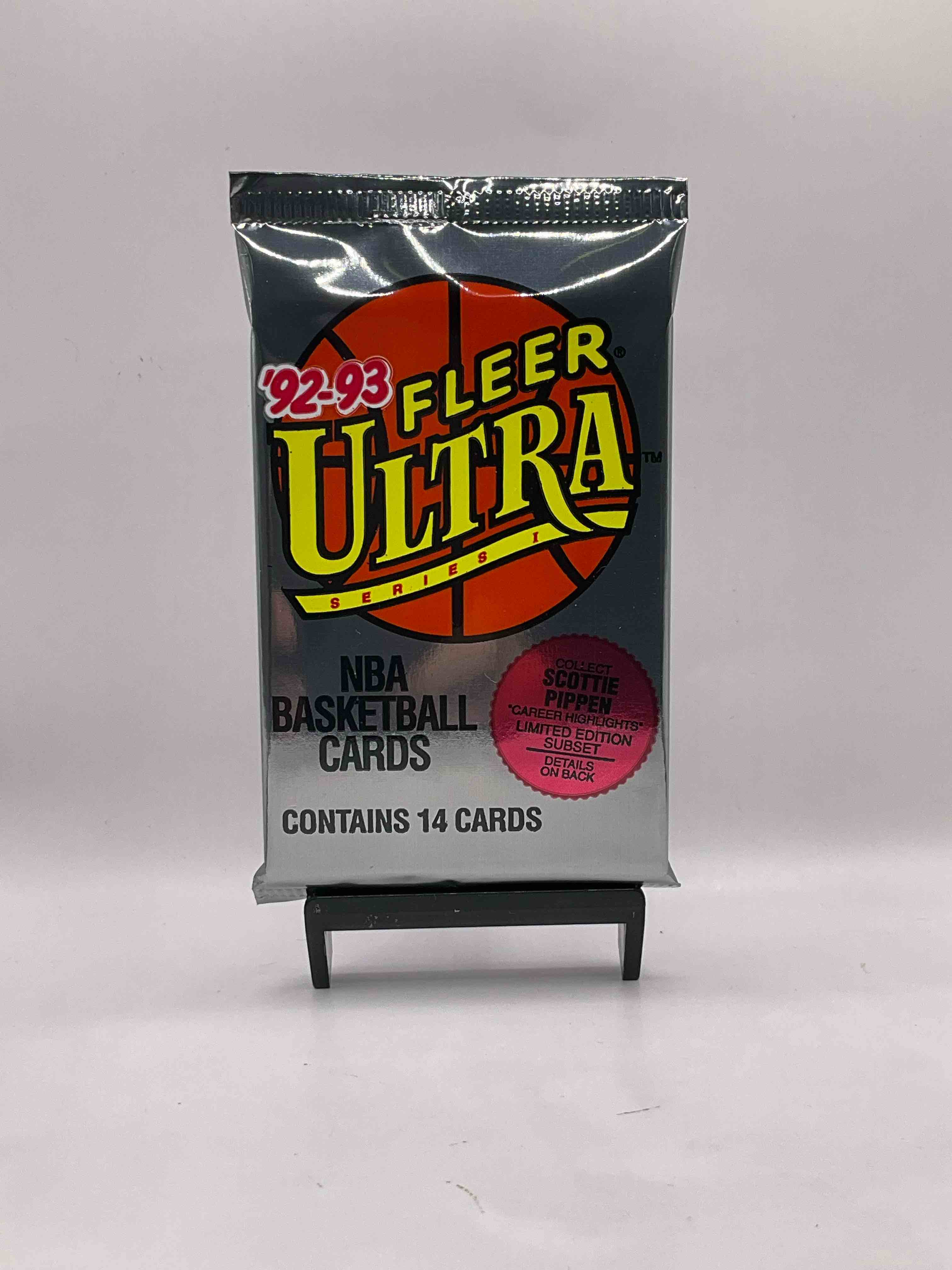 Shaq Rookie!? Awesome 1992/93 Fleer Ultra Series Two NBA Basketball Sealed Card Pack, Direct From Original Sealed Retail Case! Series Two Is A Collectors' Dream Because It's Where To Find Shaquille O'Neals' Rookie Card, As Well As Several Valuable Michael Jordan Cards! Getting Harder & Harder To Find!