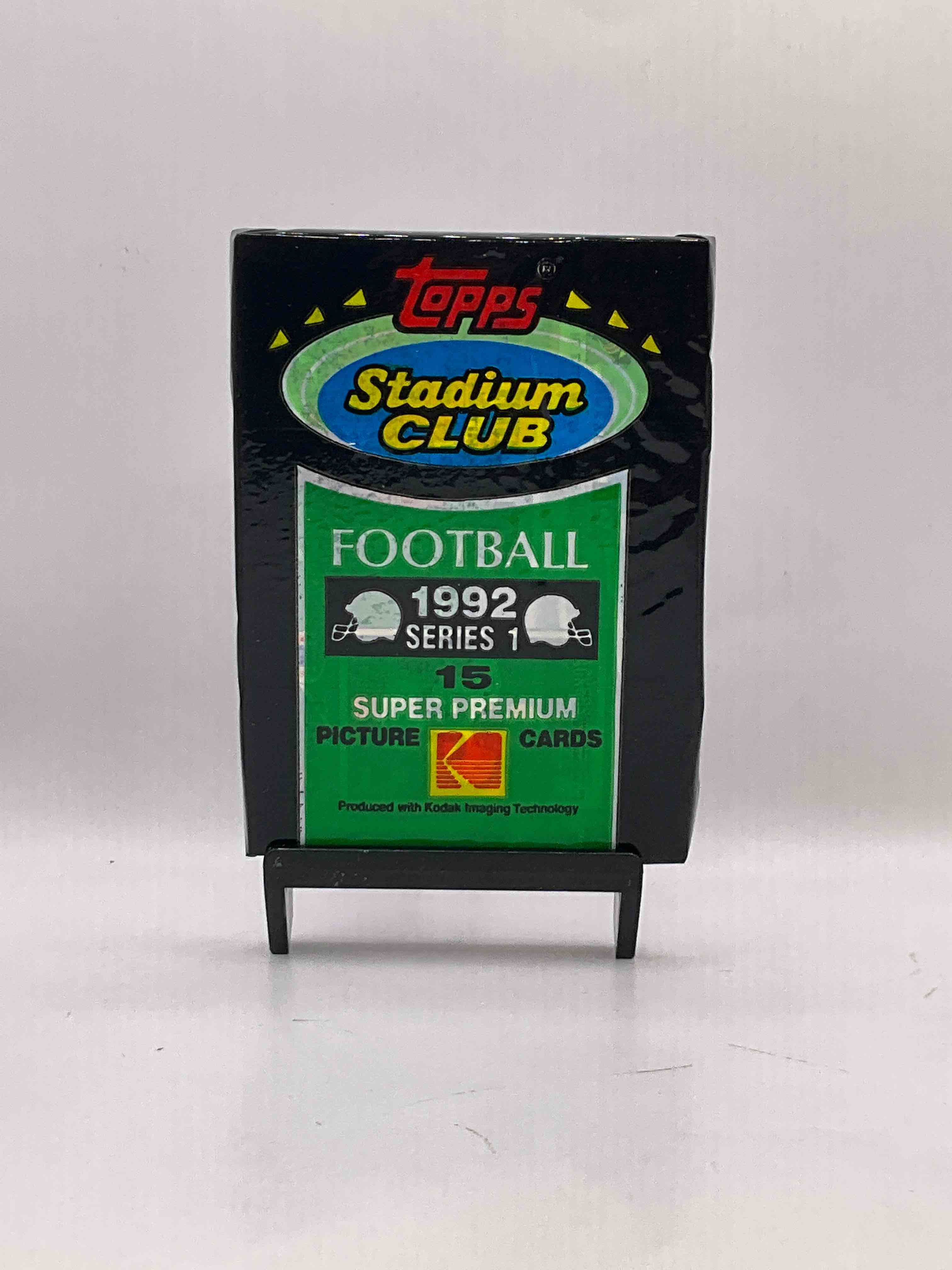 Brett Favre Insanity! 1992 Topps Stadium Club Unopened Packs! These High End Packs Could Have Some Awesome Cards! Topps Super Premium Picture Cards... With Possible Brett Favre, Mint 10 Worth Over $250! All Direct From Original Box!