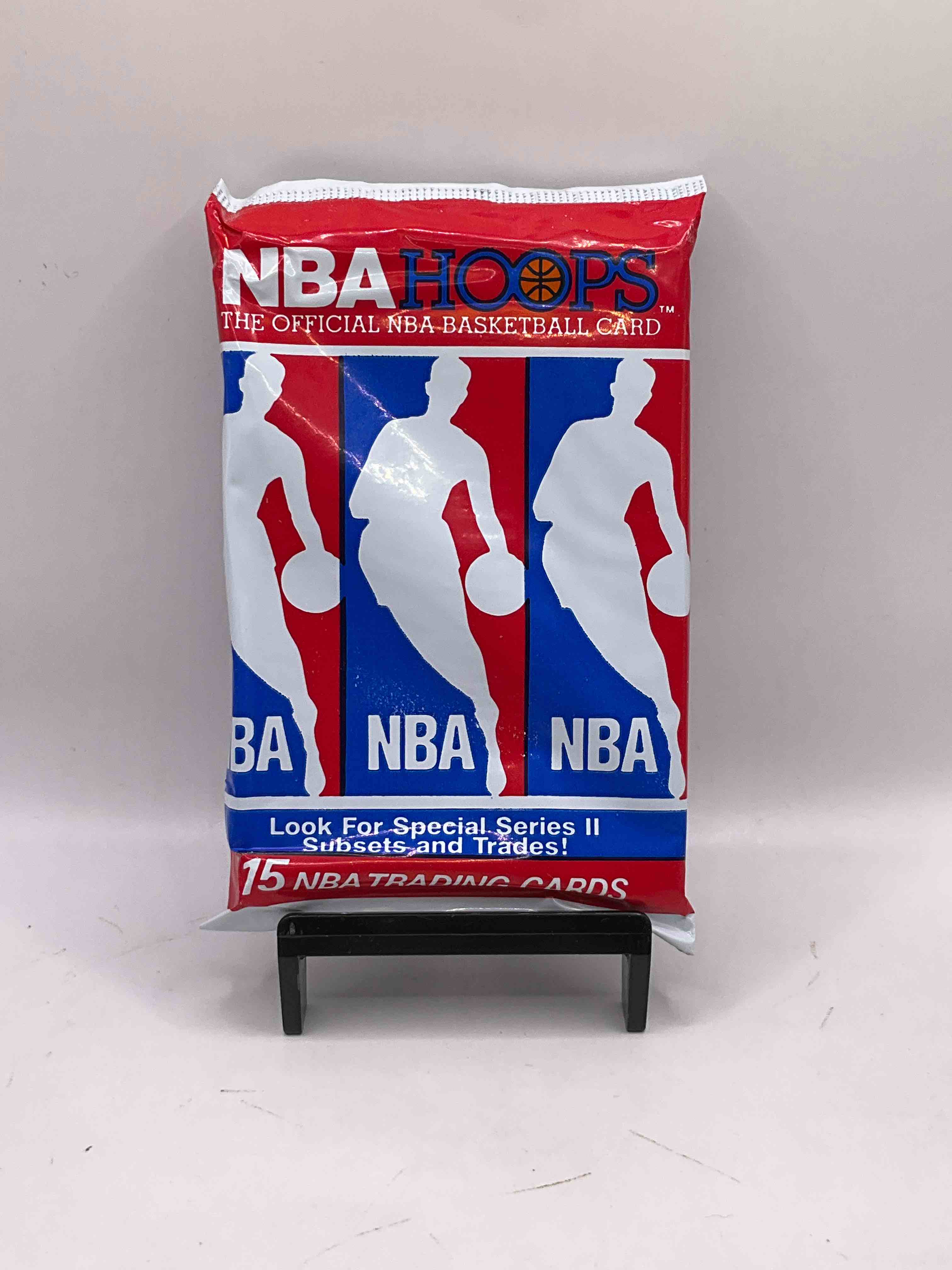 Michael Jordan?! Wow, Vintage 1990/91 NBA Hoops RARE Red Series Two Sealed Sports Card & Collectible Pack, Direct From Original Factory Sealed Retail Case! Series 2 Extremely Hard To Find & Includes Sought After Subsets! Look For Many Valuable Cards Such As Michael Jordan #65 (PSA 10 Value $225) & So Much More!