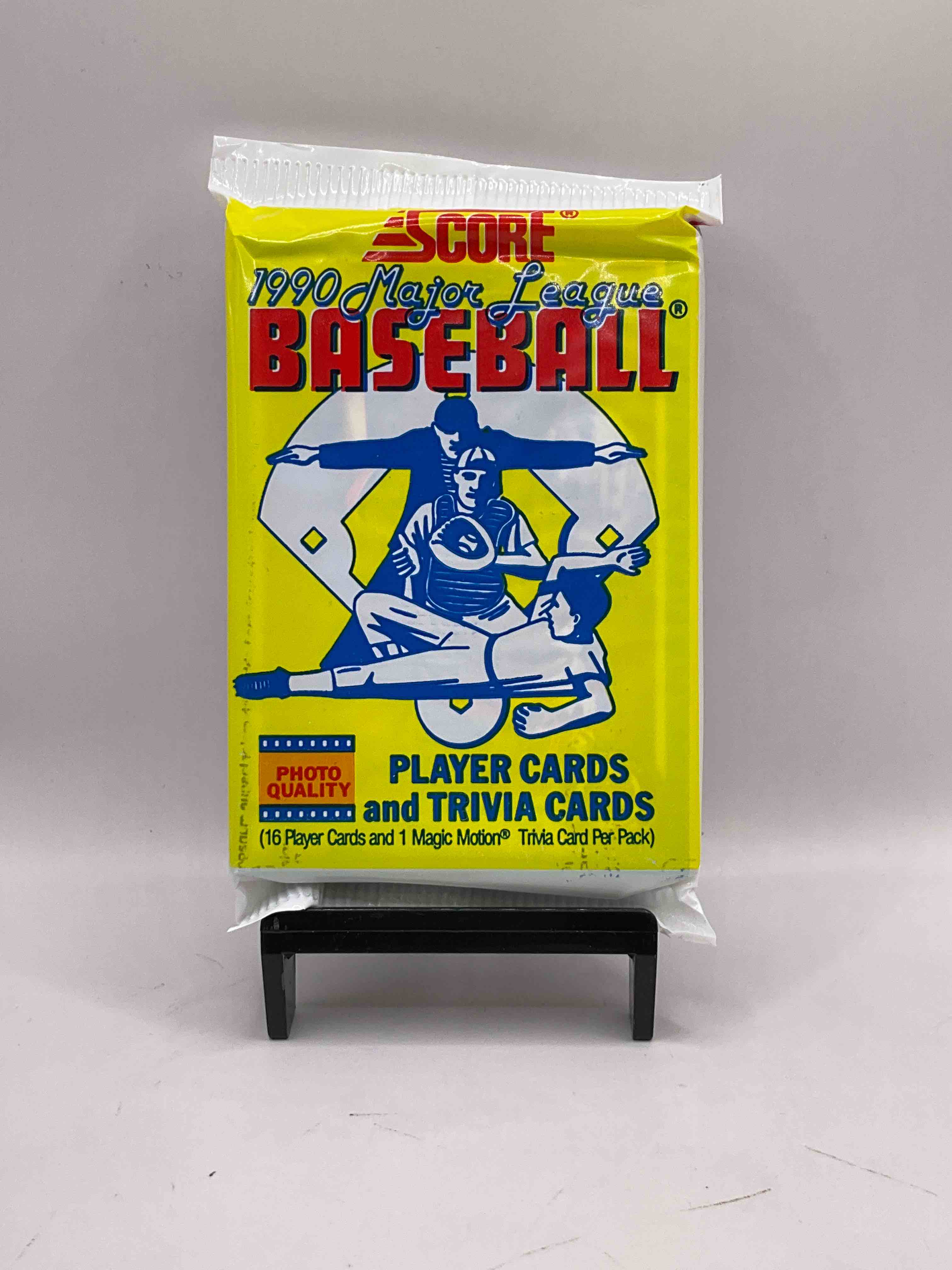Deion Sanders Rookie!? 1990 Score Baseball Packs! Unopened Straight From Box! These Packs Are Loaded With Awesome Cards! Some Cards To Search For Are Bo Jackson, Nolan Ryan, Frank Thomas Rookie & Deion Sanders Rookie! Wow!