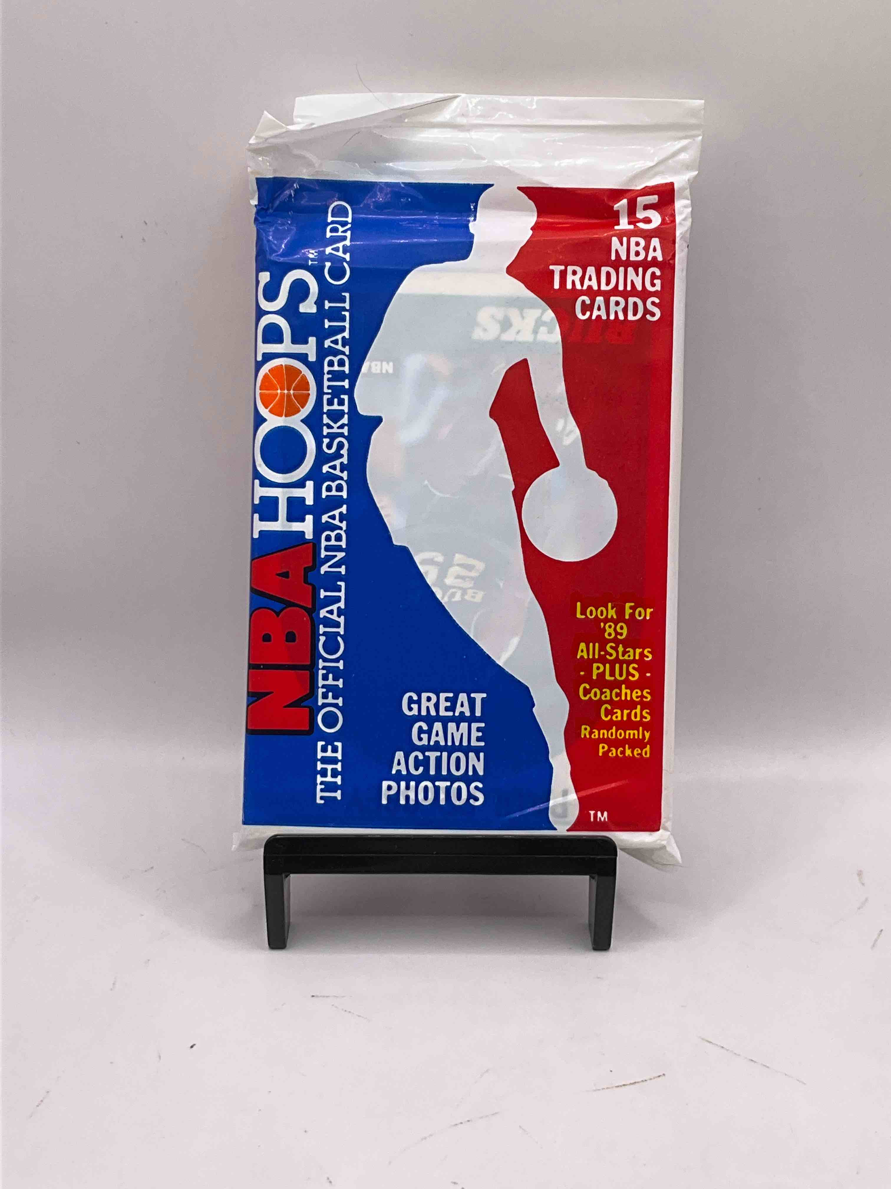 1989 Wow Valuable Michael Jordan? Getting Very Rarel 1989/90 NBA Hoops Sealed Pack, Direct From Original Retail Case! Search For Valuable Michael Jordan #200 (PSA 10 Value Approx $200) & David Robinson's ONLY True Rookie Card #138 (PSA 10 Value $300) This Year Also Has Many Other Iconic Cards From Magic Johnson, Larry Bird & Too Many Others To List 1989 NBA Hoops Has Exploded in The Collector Market As It's The First Year Of NBA Hoops Production, & Only One Of Two Sets Produced in 1989 Don't Miss Out, Getting Very Rare!