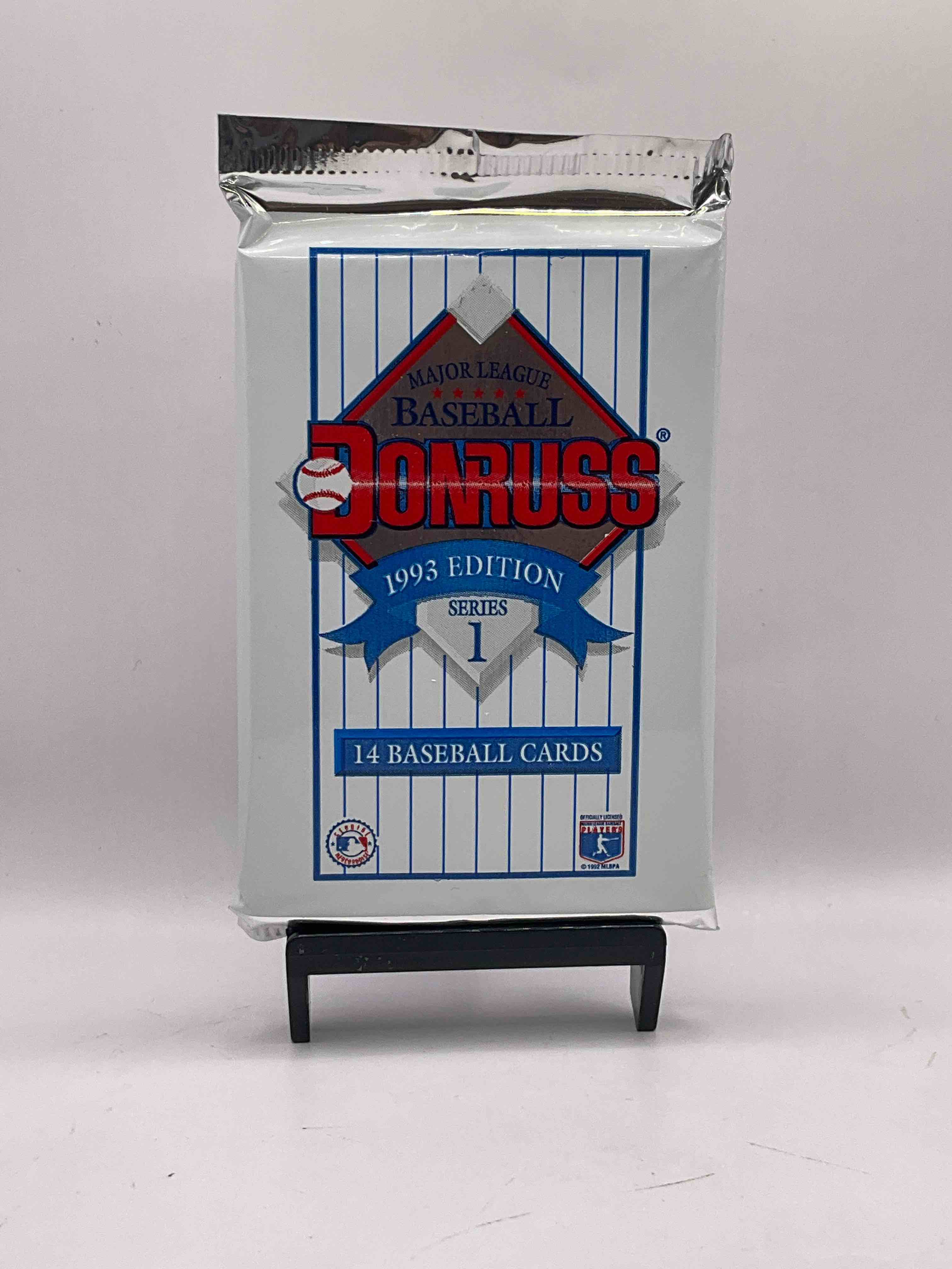 Great Year! 1993 Donruss Baseball Unopened Baseball Card Packs, Direct From Original Sealed Retail Case! Search For Valuable Rated Rookie Cards From Chipper Jones (PSA 10 $150+) & Mike Piazza, Early Ken Griffey Jr. & So Much More!