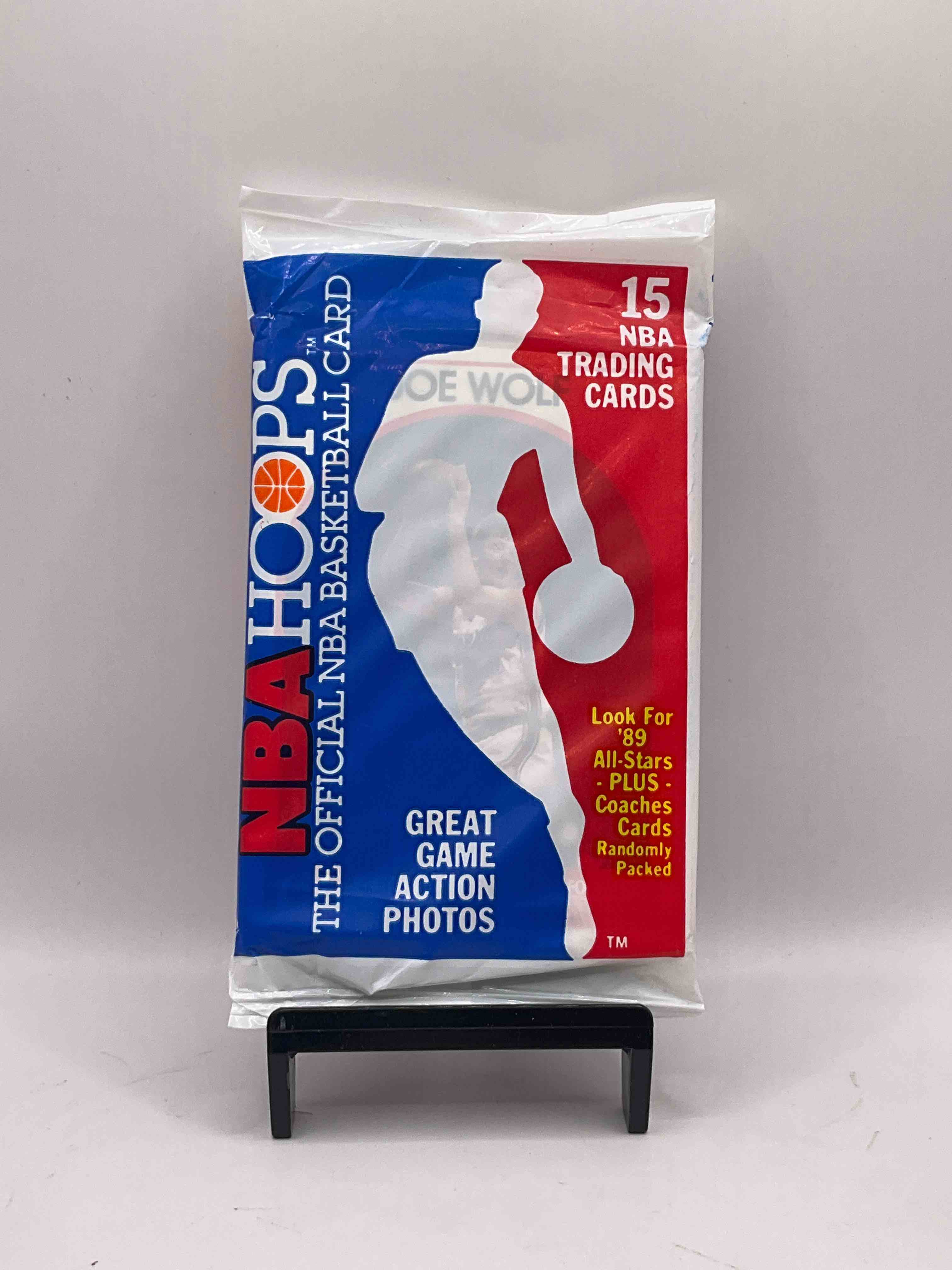1989 Wow Valuable Michael Jordan? Getting Very Rarel 1989/90 NBA Hoops Sealed Pack, Direct From Original Retail Case! Search For Valuable Michael Jordan #200 (PSA 10 Value Approx $200) & David Robinson's ONLY True Rookie Card #138 (PSA 10 Value $300) This Year Also Has Many Other Iconic Cards From Magic Johnson, Larry Bird & Too Many Others To List 1989 NBA Hoops Has Exploded in The Collector Market As It's The First Year Of NBA Hoops Production, & Only One Of Two Sets Produced in 1989 Don't Miss Out, Getting Very Rare!