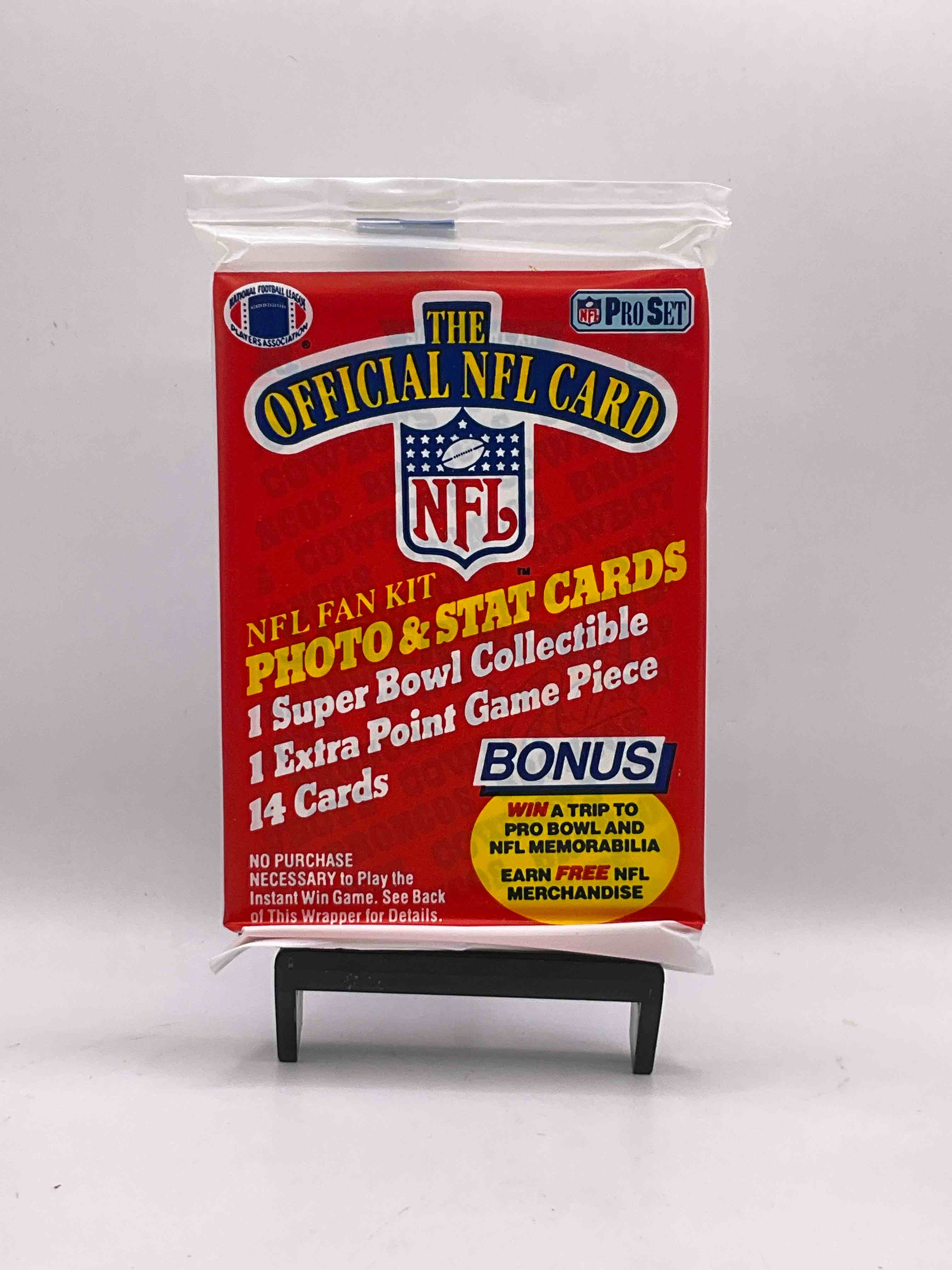Loaded!  1989 Pro Set Football Sealed Card Pack, Direct From Original Retail Case!  Highly Sought After By Collectors As This Year Is Loaded With High Profile Rookies!  Search For Rookie Cards From Barry Sanders, Deion Sanders, Troy Aikman, Michael Irvin & Much More!  Getting Hard To Find!