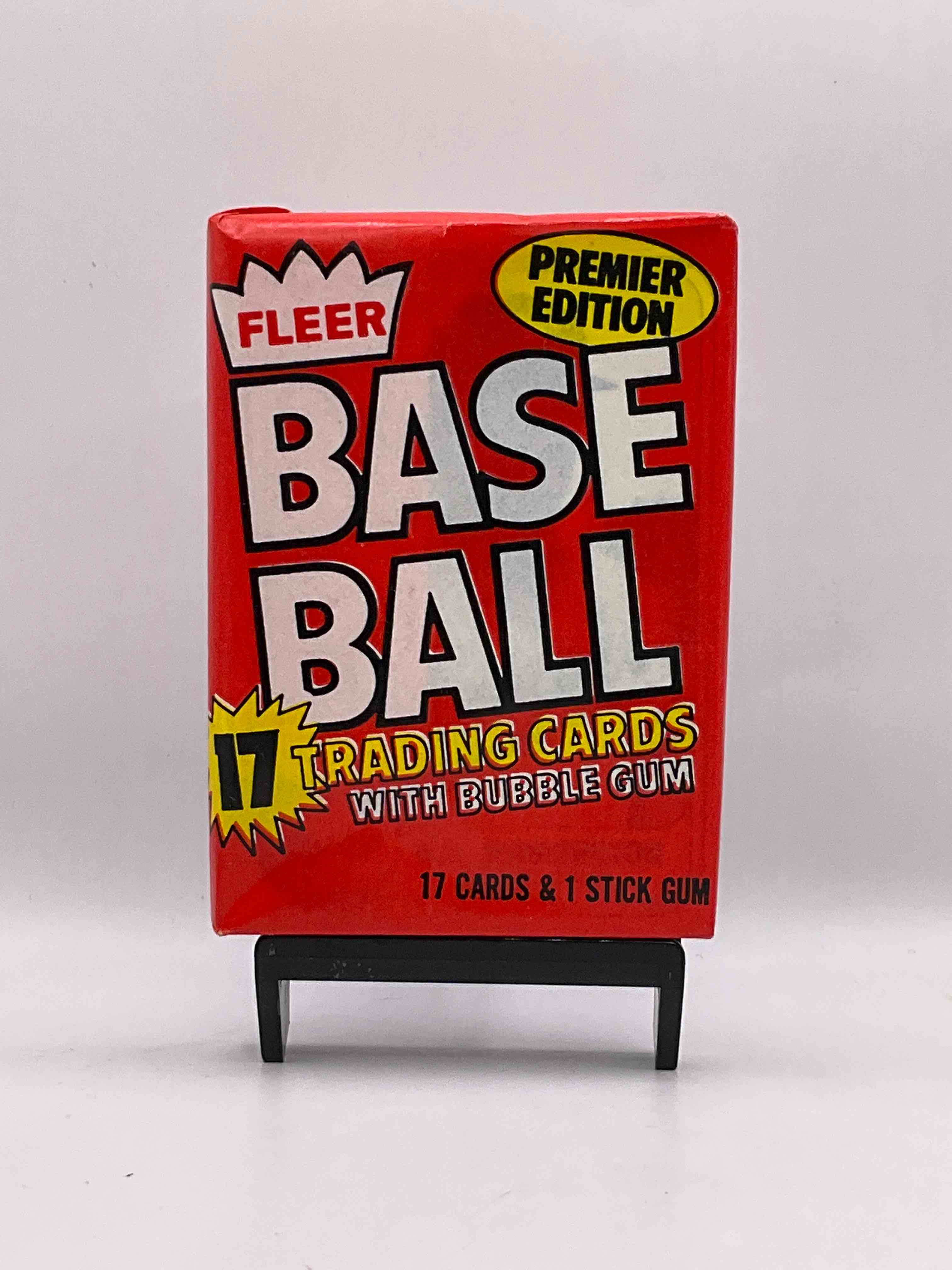 Ultra Rare!  1981 Fleer Baseball Unopened Sports Card Collectible Wax Pack, Direct From Original Retail Box!  Search For Fernando Valenzuela Rookie, Awesome 70’s Stars & Too Many Valuable Cards To List!  Getting Impossible To Find!