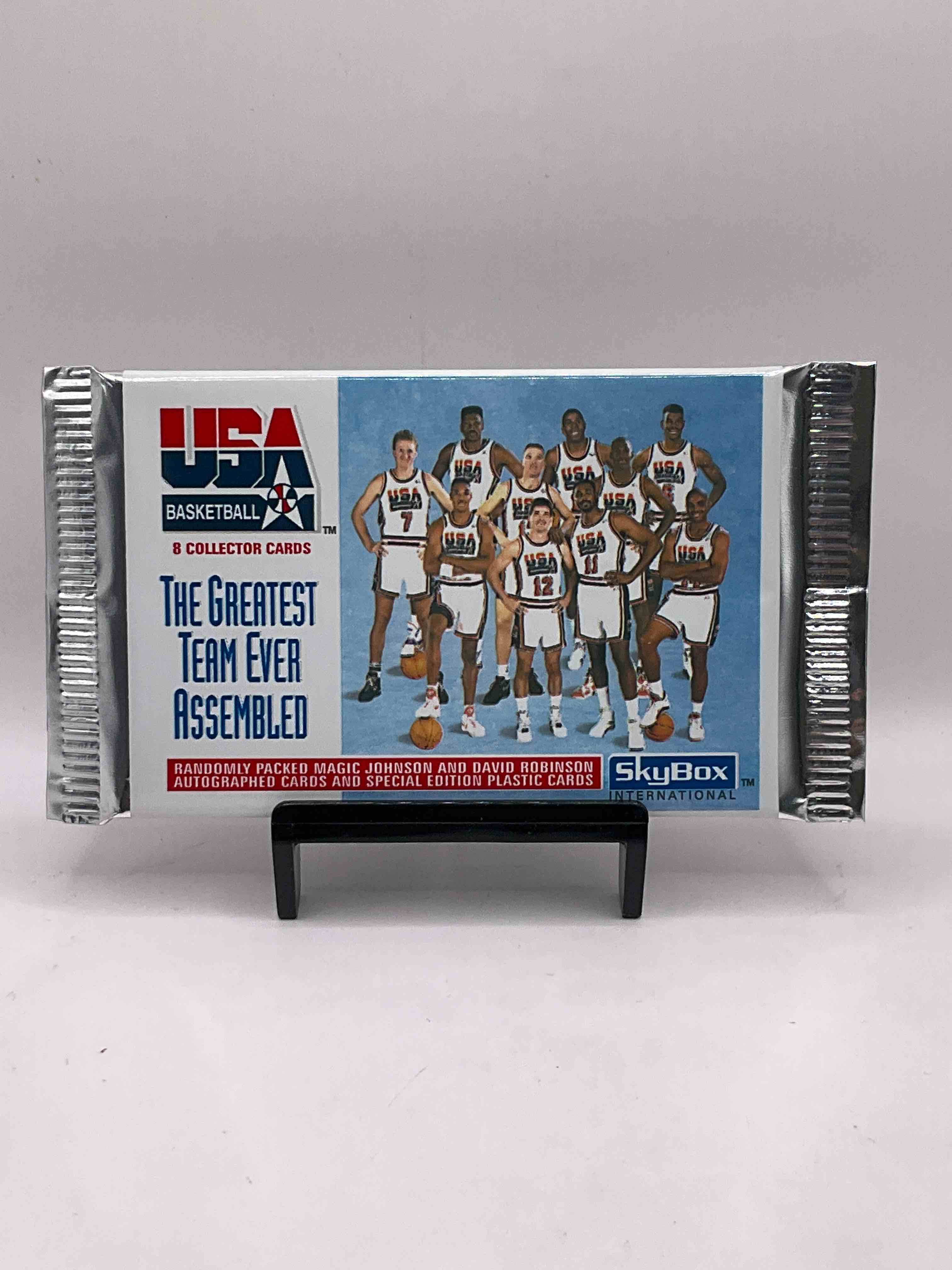 1992 Dream! Rare! Here It Is, The Original USA Basketball NBA Dream Team! The Greatest Basketball Team Ever Assembled. These Sealed 1992 NBA Basketball Card Packs Are Direct From The Original Sealed Retail Case! These Packs Are Getting Extremely Hard To Find & Are Are An Incredible Sports / Pop Culture Memorabilia Investment. Many All-Time Great Players Are Here... Michael Jordan, Larry Bird, Magic Johnson, Charles Barkley & So Much More. Act Now, You May Not See These Up For Auction Again! Own A Piece Of Cherished American History! Wow!