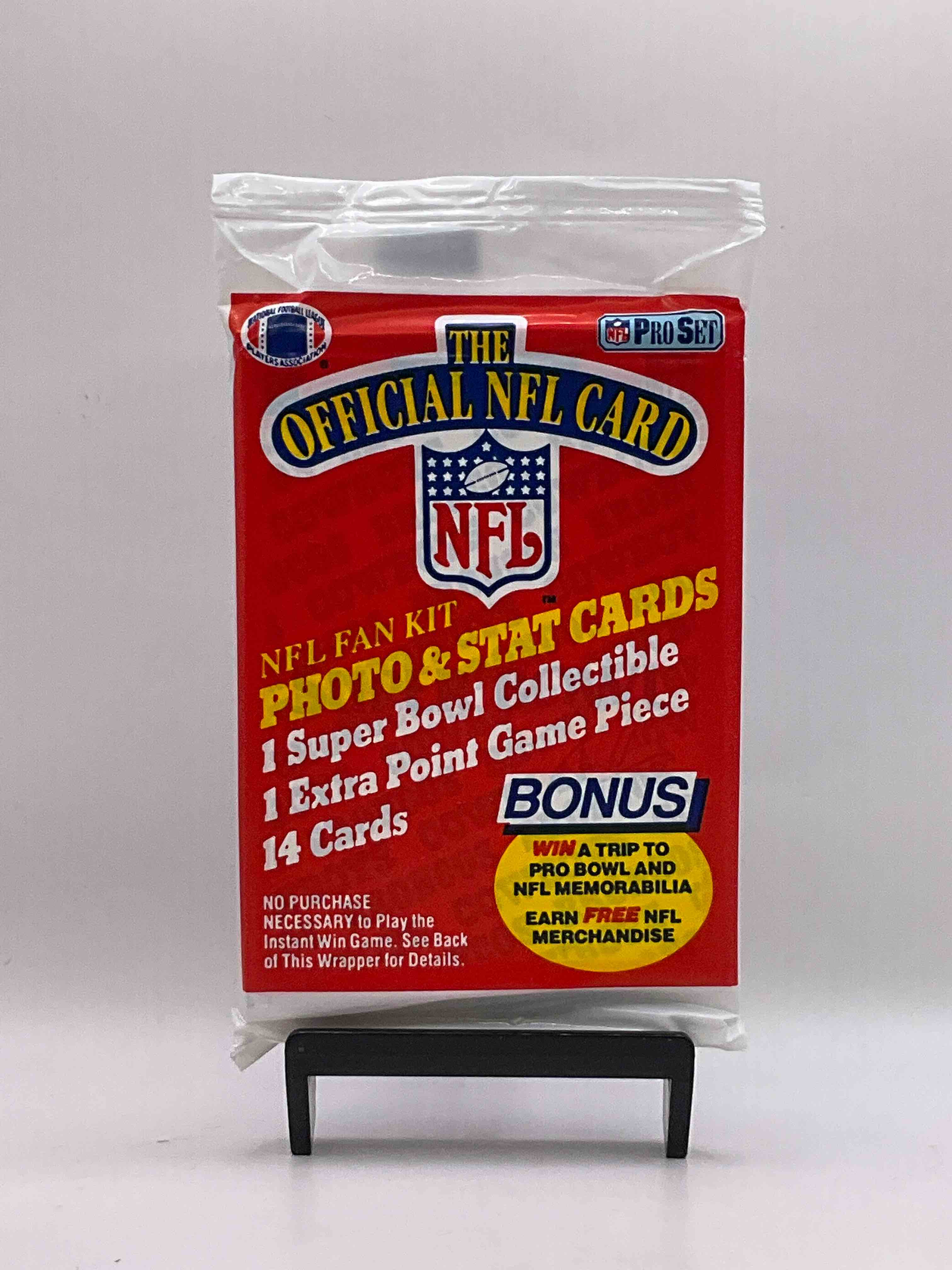 Loaded! 1989 Pro Set Football Sealed Card Pack, Direct From Original Retail Case! Highly Sought After By Collectors As This Year Is Loaded With High Profile Rookies! Search For Rookie Cards From Barry Sanders, Deion Sanders, Troy Aikman, Michael Irvin & Much More! Getting Hard To Find!