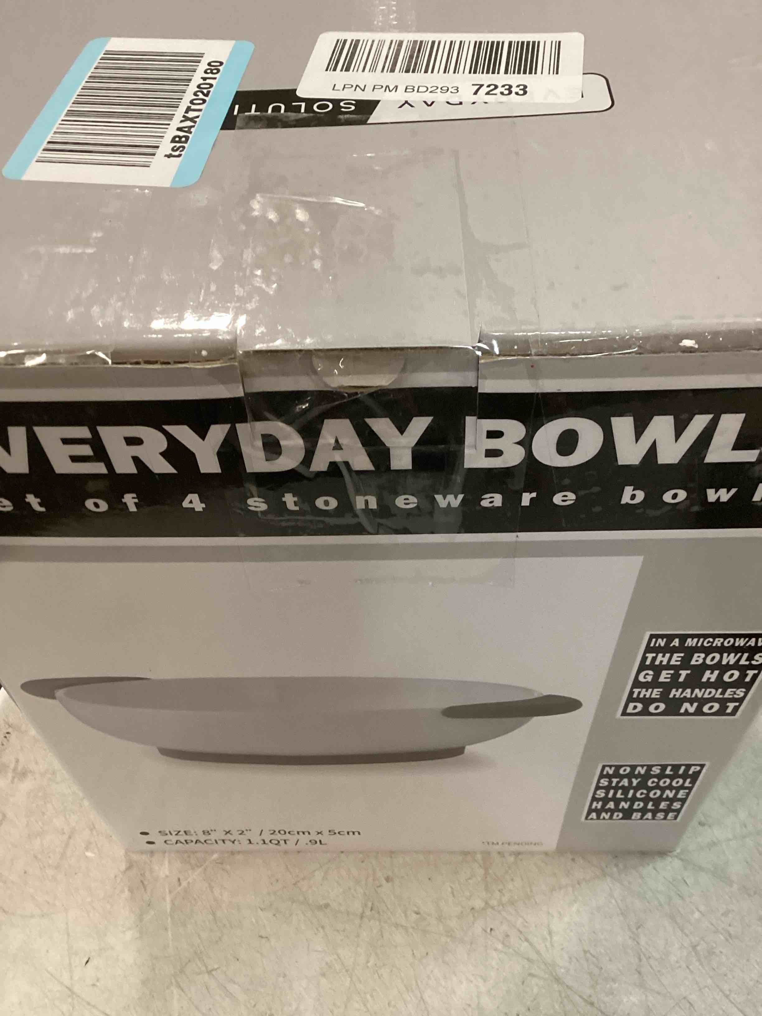 Stoneware Everyday StayCool Silicone Handles and Base Bowl Set Great