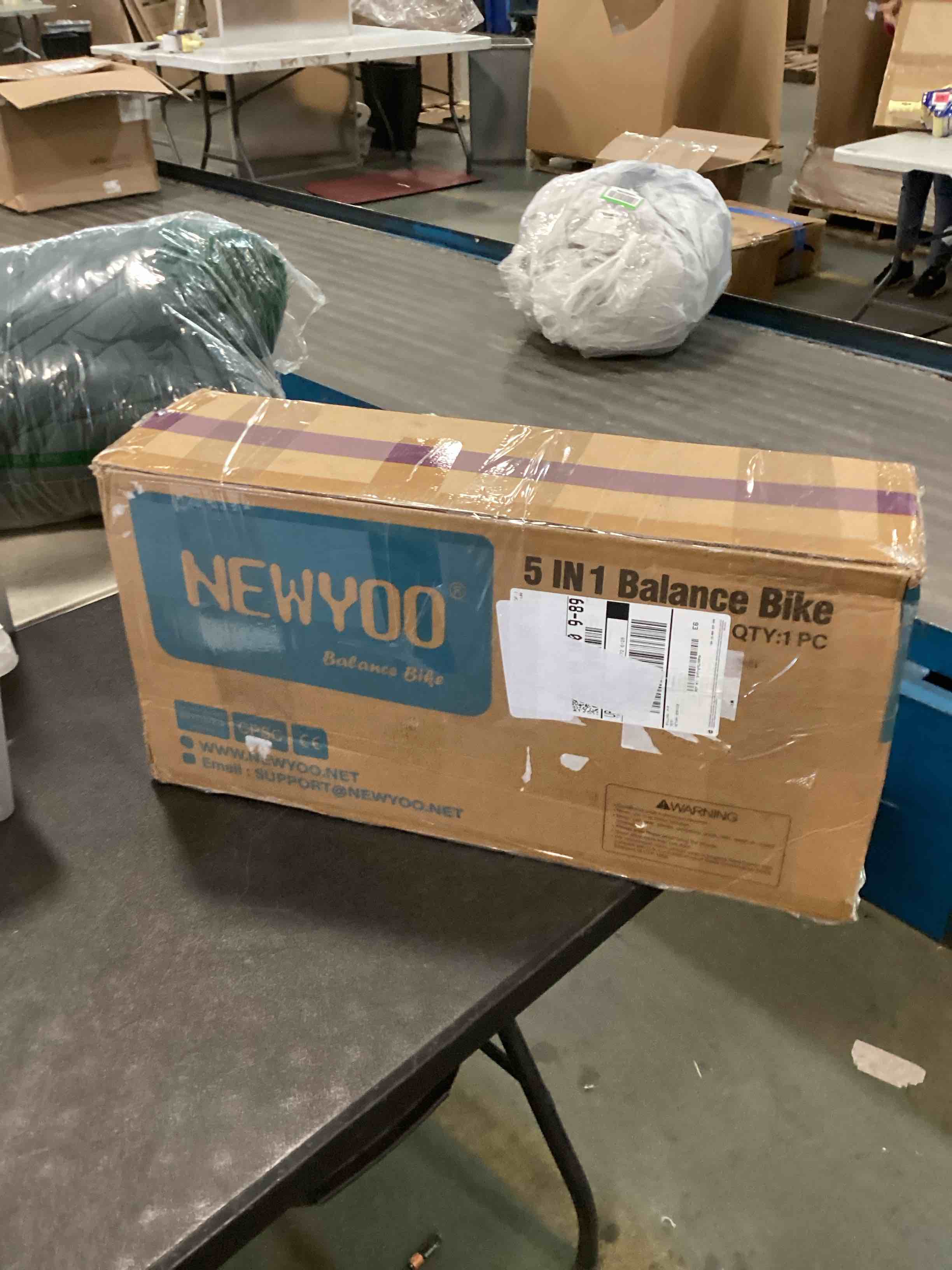 newyoo Toddler Tricycle with Push Handle for 13 Year Old, Toddler Bike, Birthday Toy for Boys