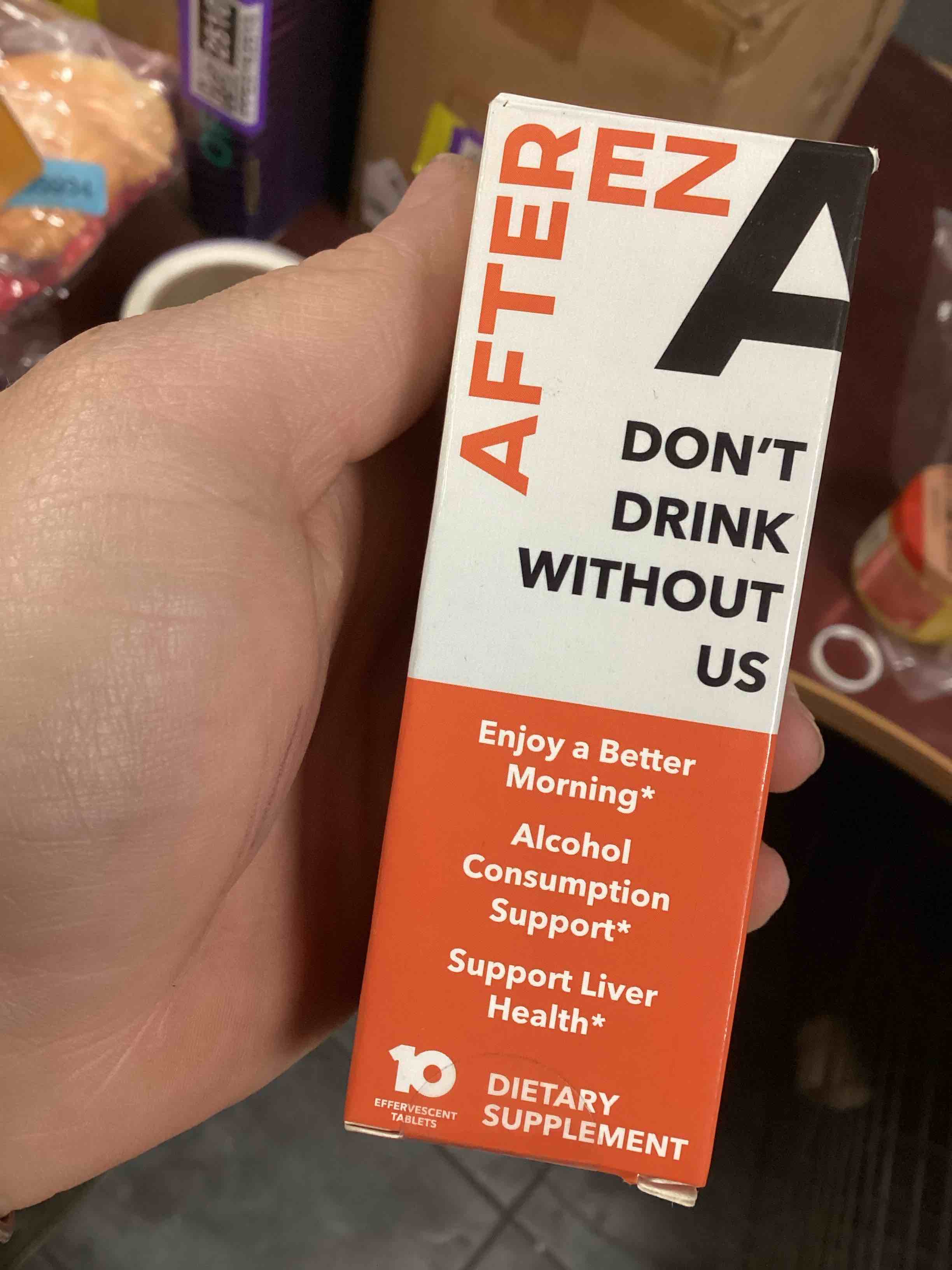 AFTEREZ DONT DRINK WITHOUT US 