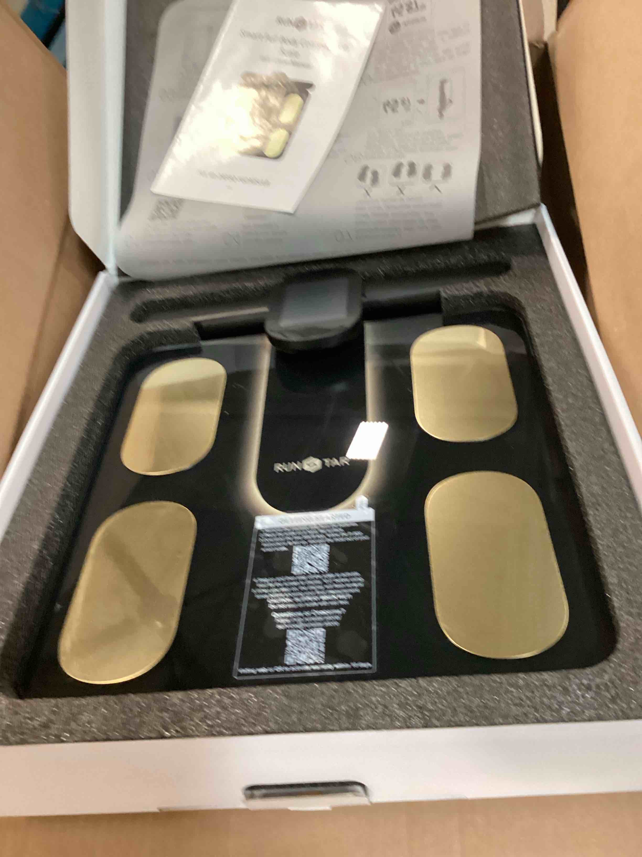 RunSTAR Smart Scale for Body Weight and Fat Percentage 8Electrode