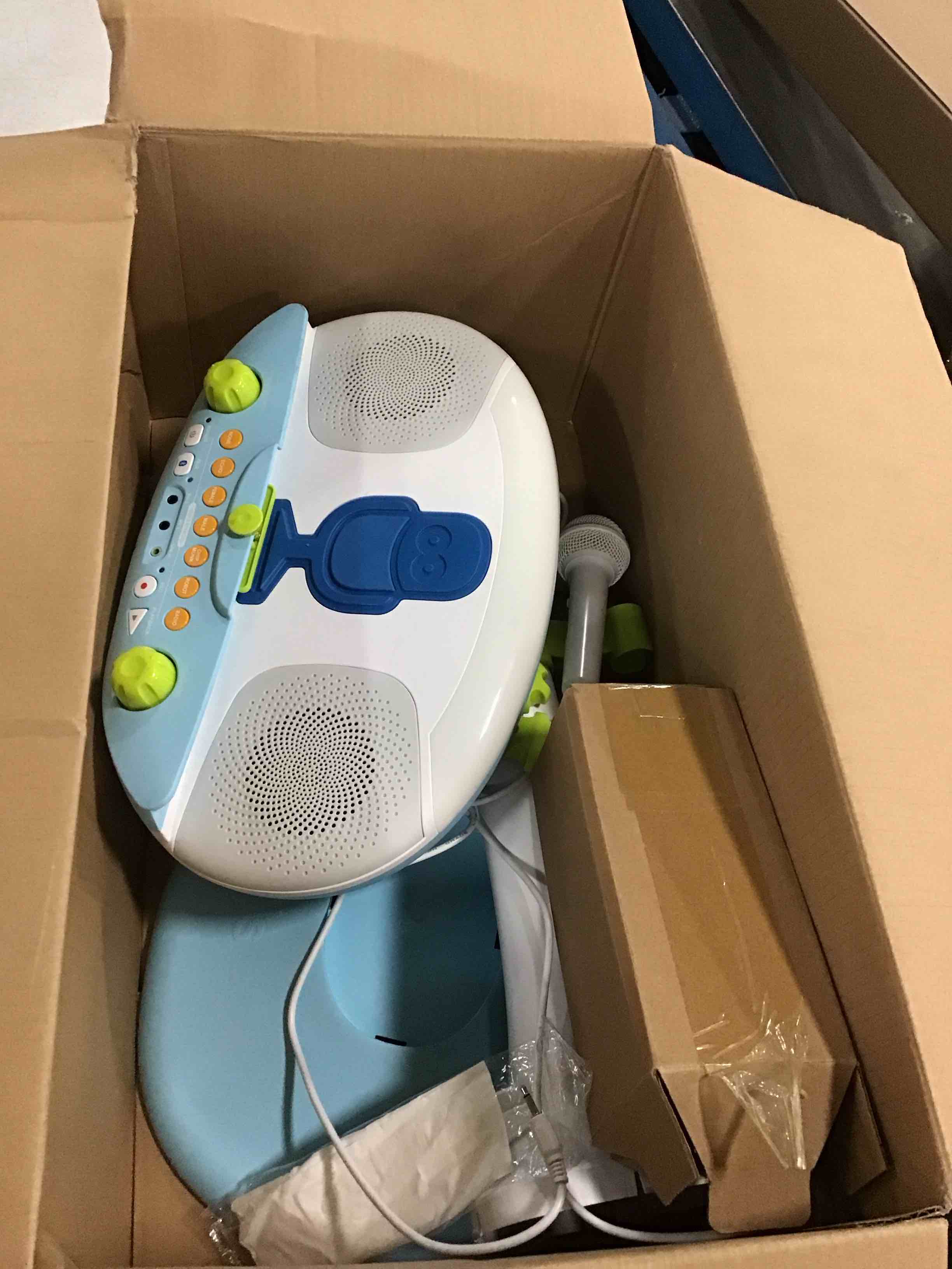 Singing Machine SMK1010 Kids Pedestal Karaoke System with Two