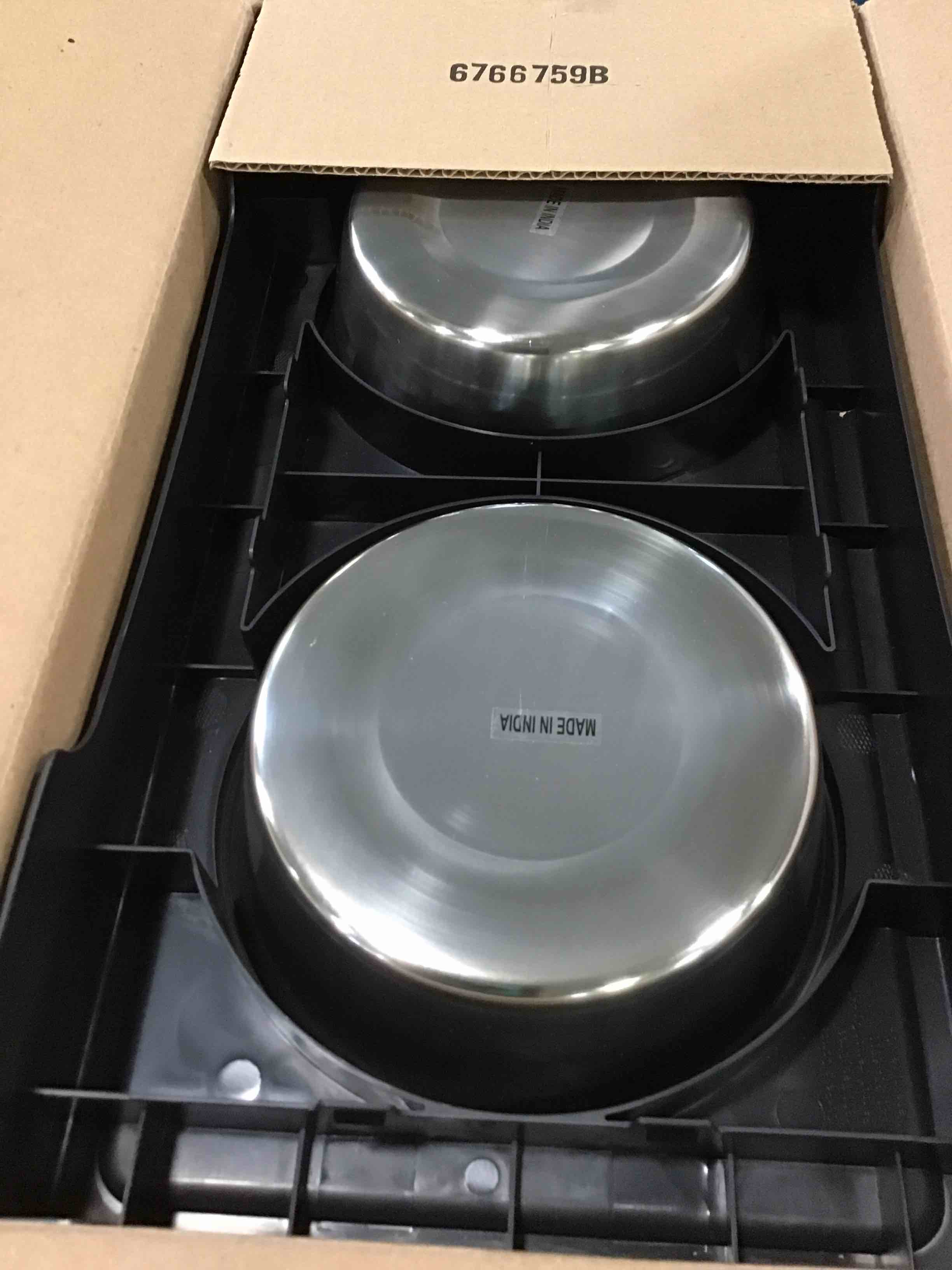 Pet Zone Elevated Dog Bowls Designer Diner 3 Height Adjustable Raised