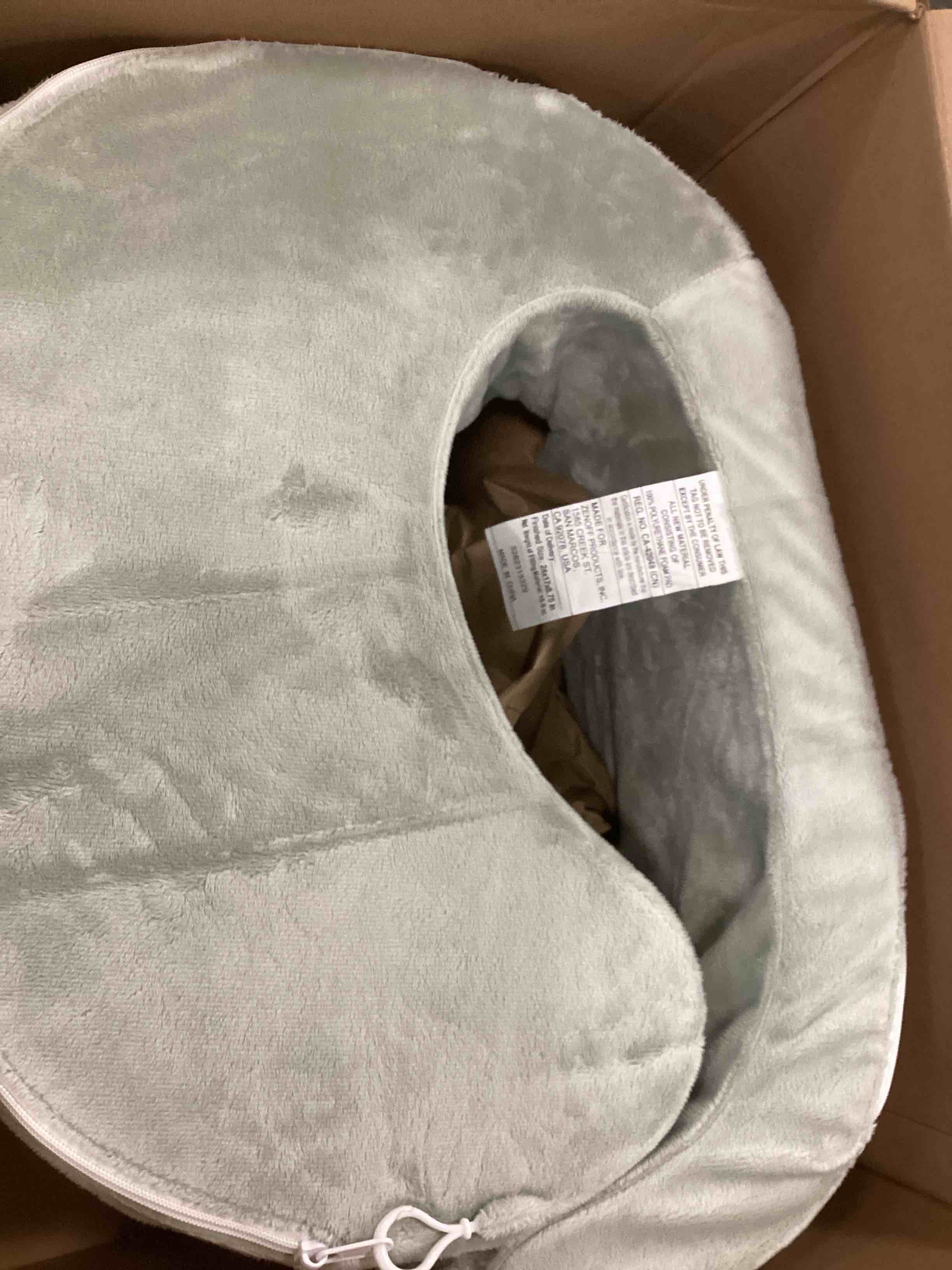 My Brest Friend Super Deluxe Nursing Pillow Enhanced Comfort & Ergonomic Breastfeeding Pillow