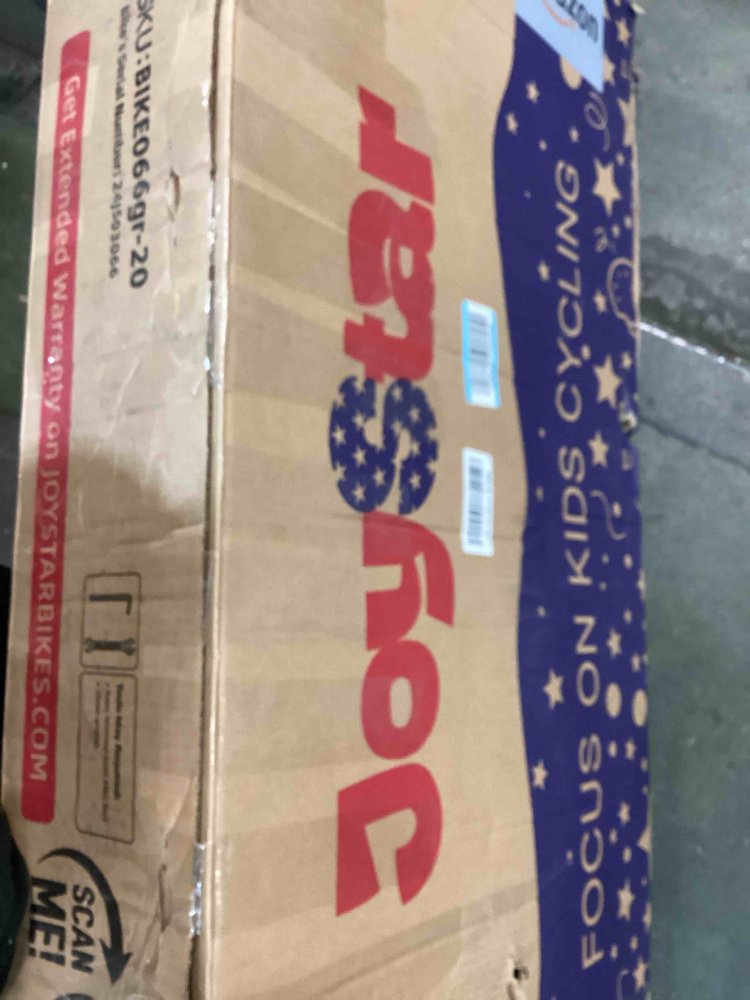 JOYSTAR 20 Inch Girls Bike with Training Wheels, Banana Seat Bike for