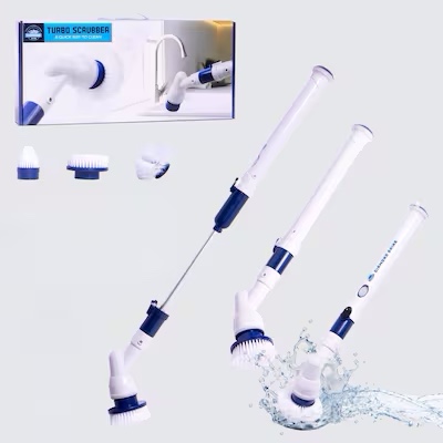 Diamond Shine Turbo Cleaner 4-Pack Nylon Scrub Brush