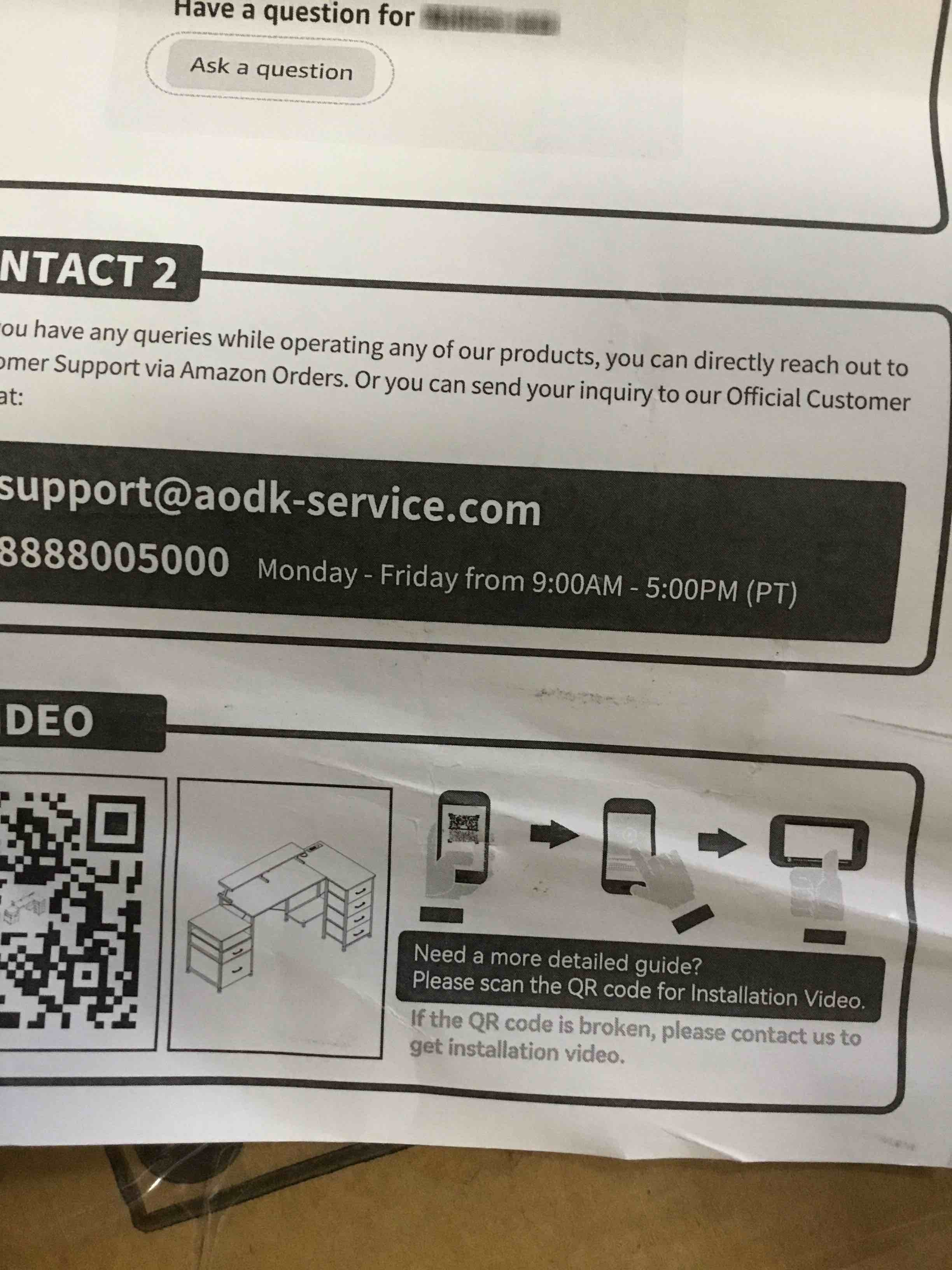 L DESK WITH SIDE CABINET 