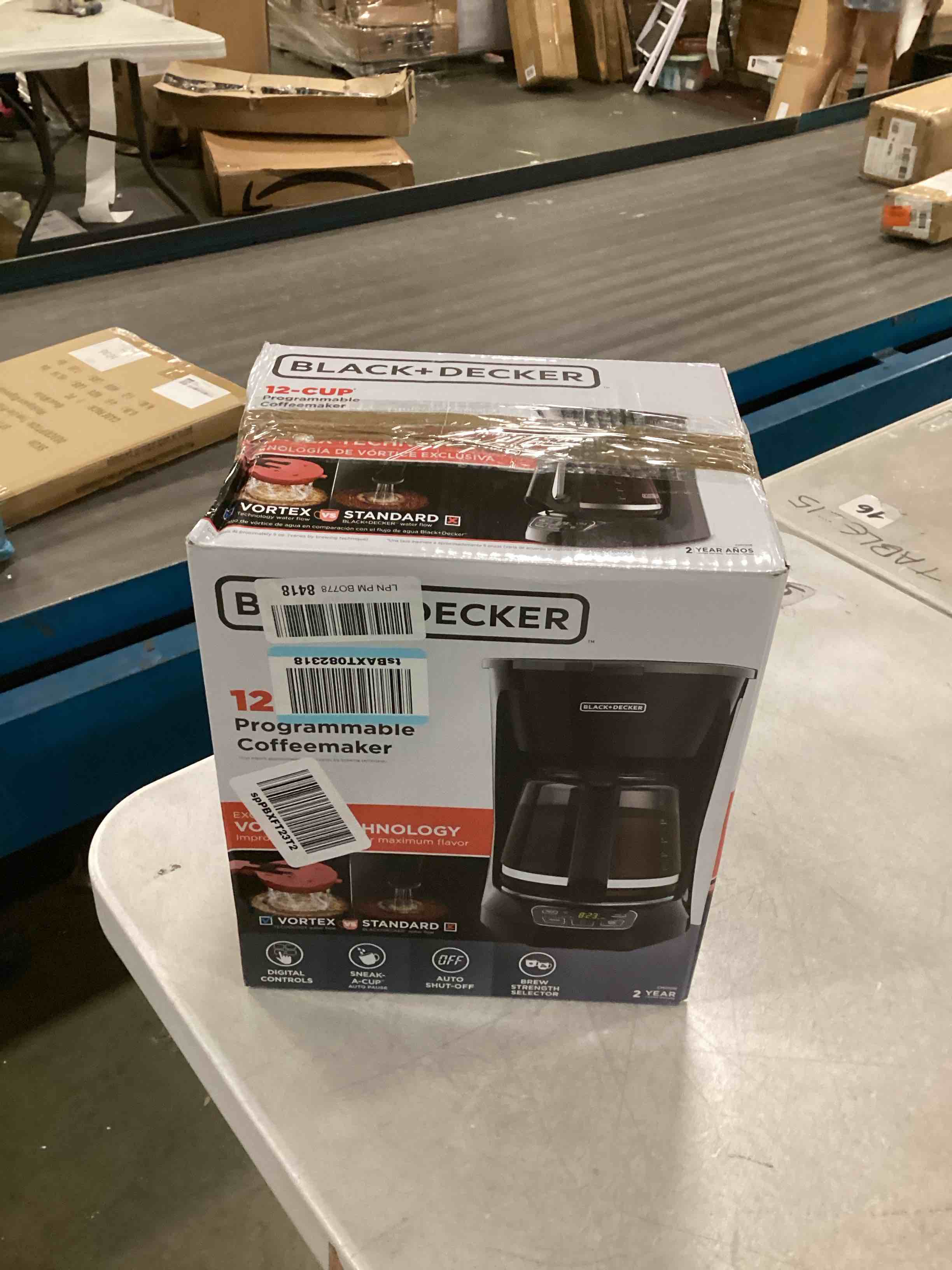 BLACK+DECKER 12 Cup Thermal Programmable Coffee Maker with Brew