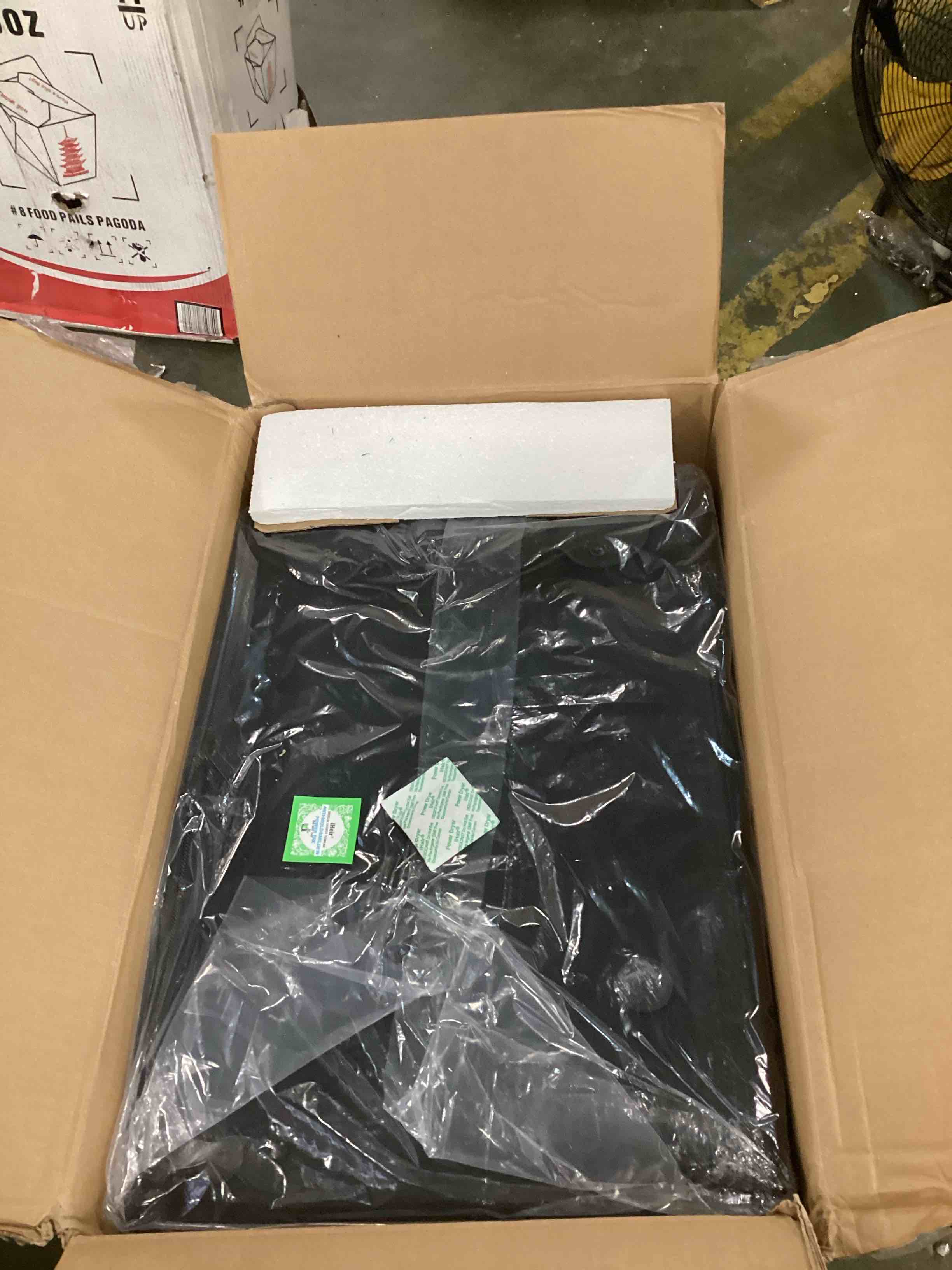 SereneLife EZ Air Mattress with Frame & Rolling Case, Foldable Self