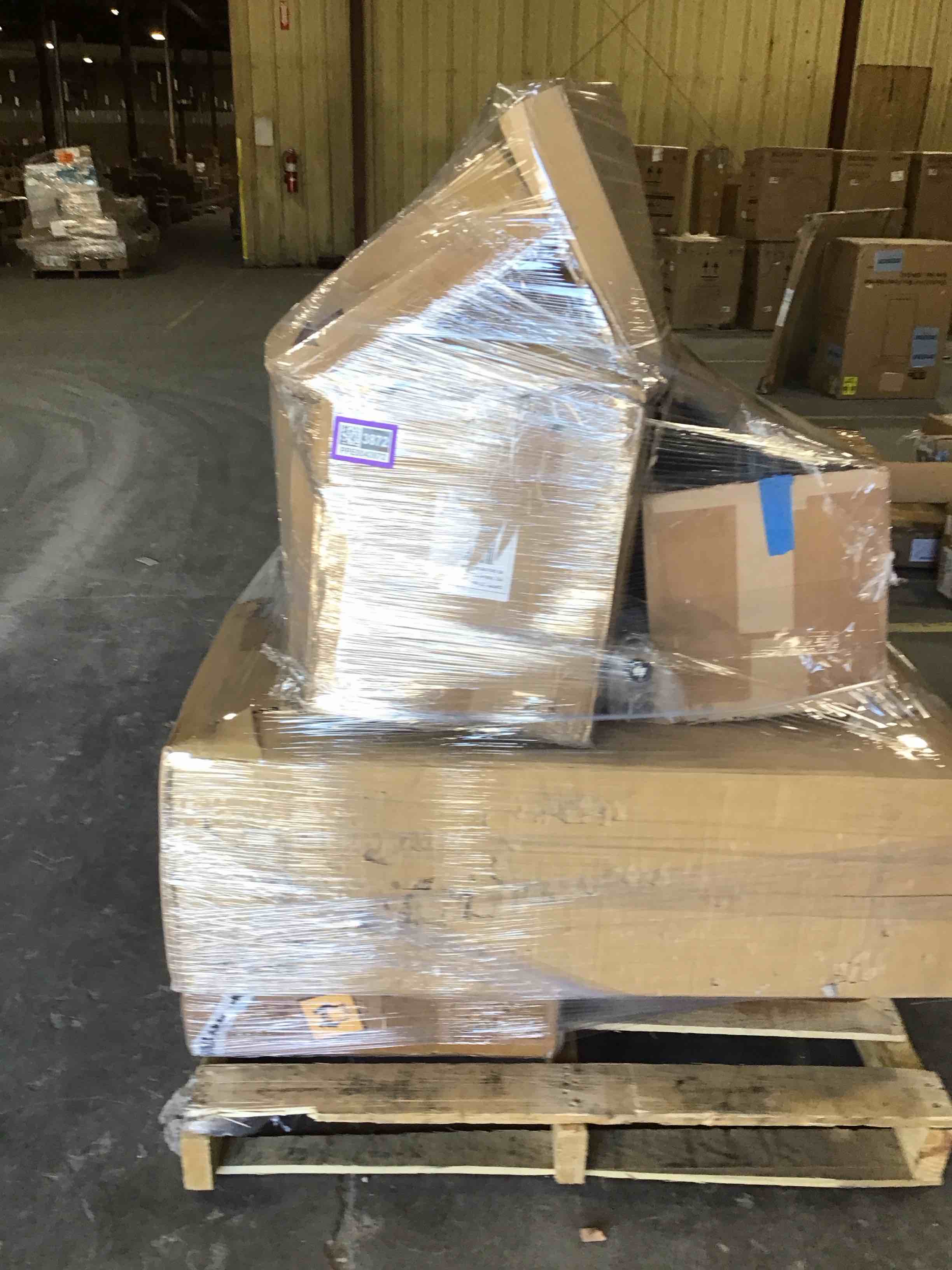 Condition photo showing As Is for skid pallet box surprise good condition or as is 