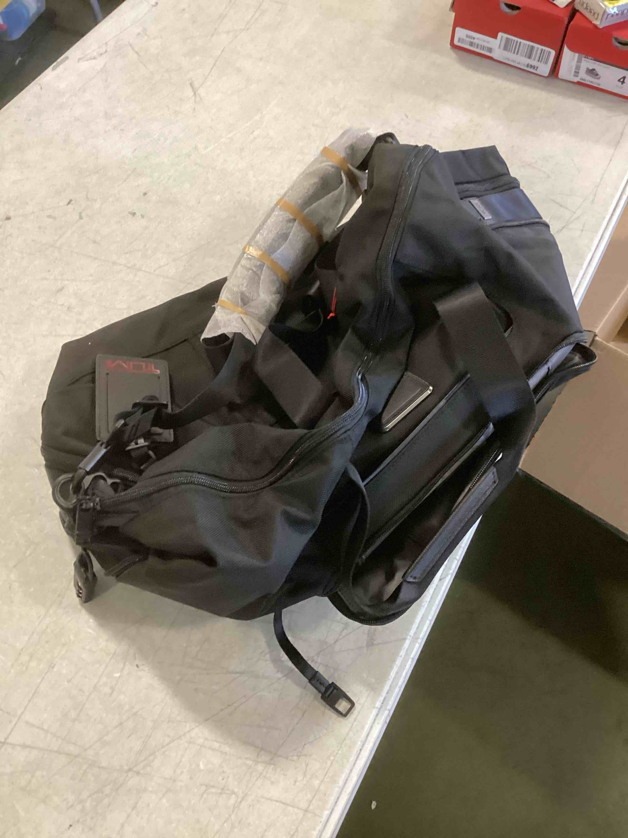 TUMI Alpha 3 Double Expansion Travel Satchel Travel Bag for Long