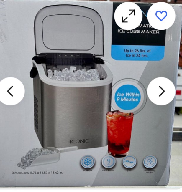 ICONIC Automatic Ice Cube Maker