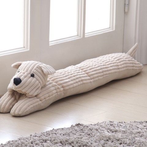 Newest homne gate stopper stuffed dog draught excluder animal fabric dog stopper
