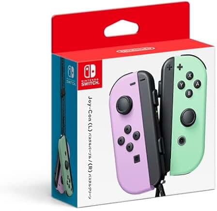 Nintendo - Joy-Con (L/R) Wireless Controllers - Pastel Purple/ Pastel Green