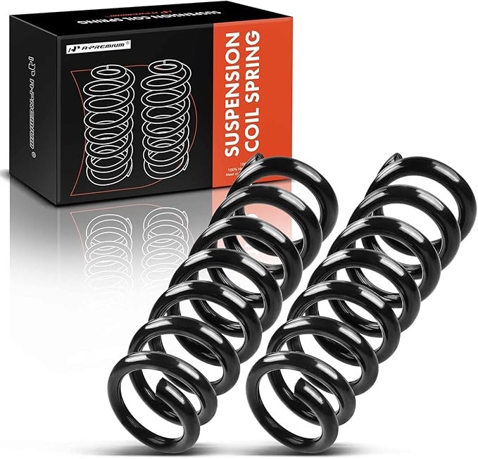 A-Premium 2Pcs Front Suspension Coil Spring Set Compatible with Chevrolet Silverado 1500 Classic Tahoe & GMC Sierra Yukon, Driver and Passenger Side